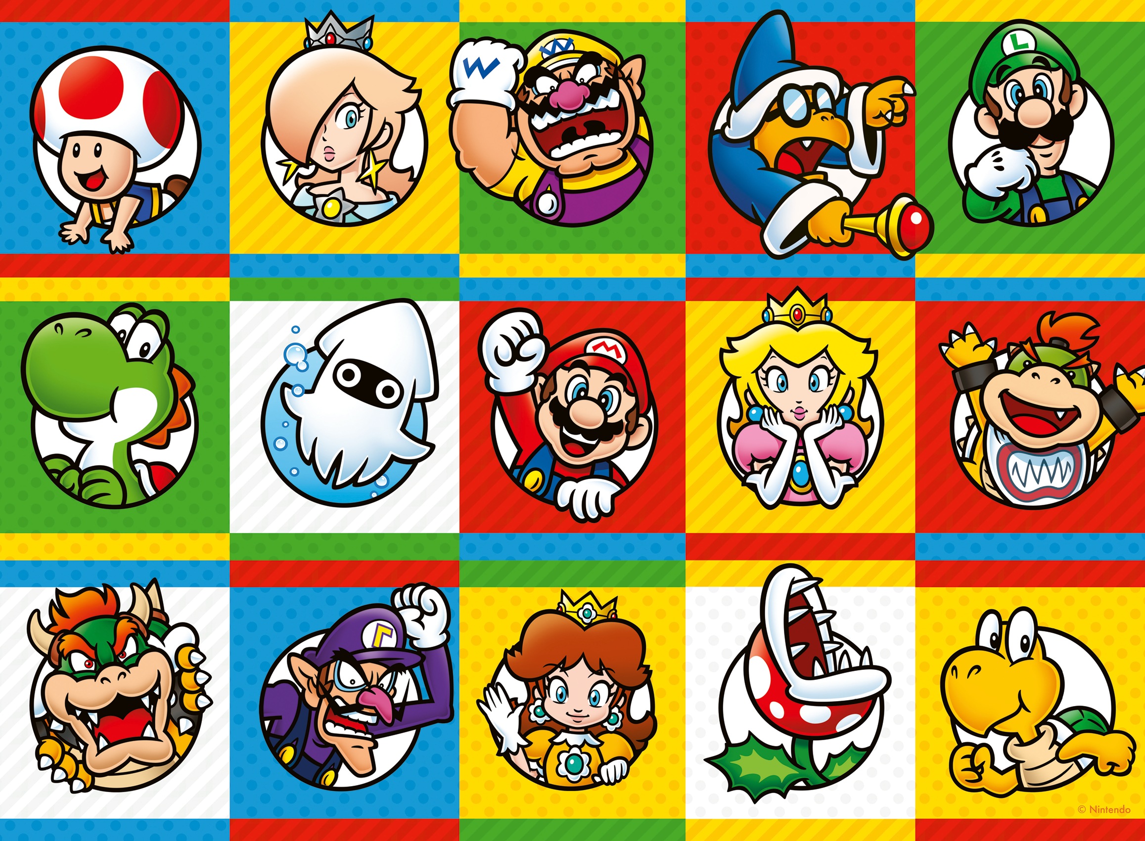 Ravensburger Puzzle »Wooden, Nintendo Super Mario, Charakter-Kollektion« Made in Germany