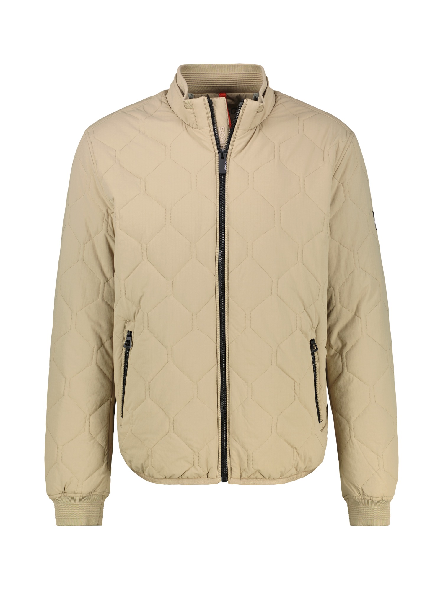 LERROS Outdoorjacke »LERROS Outdoorjacke in modernem Wabenstepp« ohne Kapuze Wasser- und windabweisend