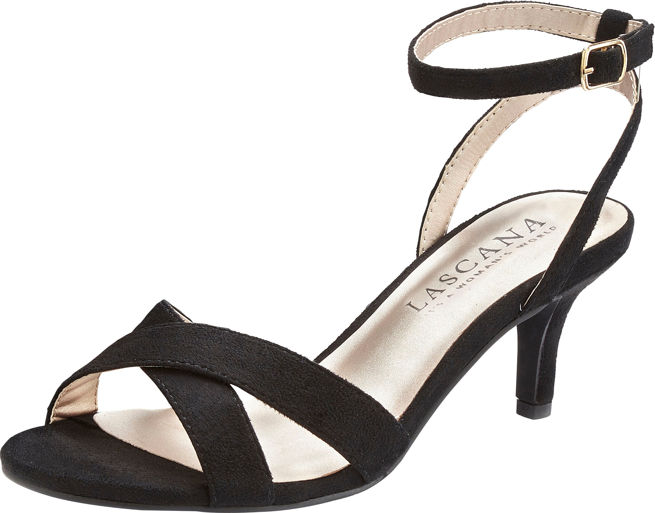 Sandalette »High-Heel-Sandalette, Riemchensandalette«, Sandalette, Sommerschuh mit...