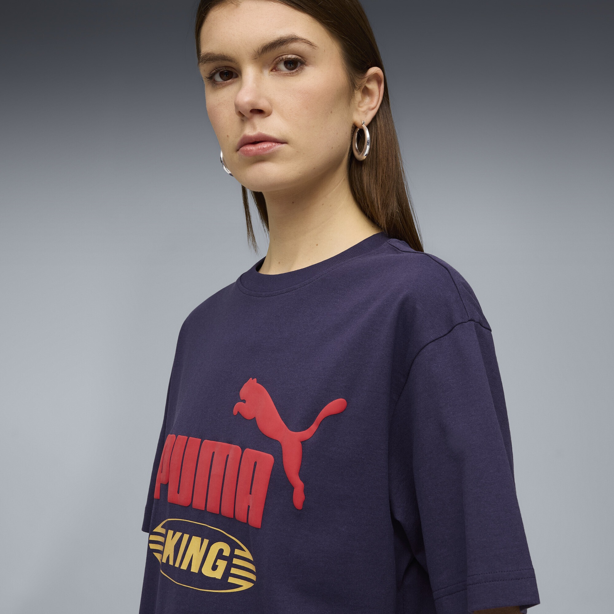 Puma Future Archive King Relaxed T-Shirt Deep Plum XXL 2