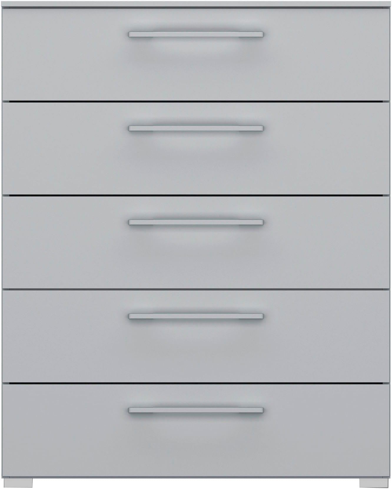 rauch Schubkastenkommode »Kommode Sideboard Wäscheschrank Schrank SKAT PURE« inkl. SOFT-CLOSE-FUNKTION,  mit 5 Schubladen in puristischem Design MADE IN GERMANY