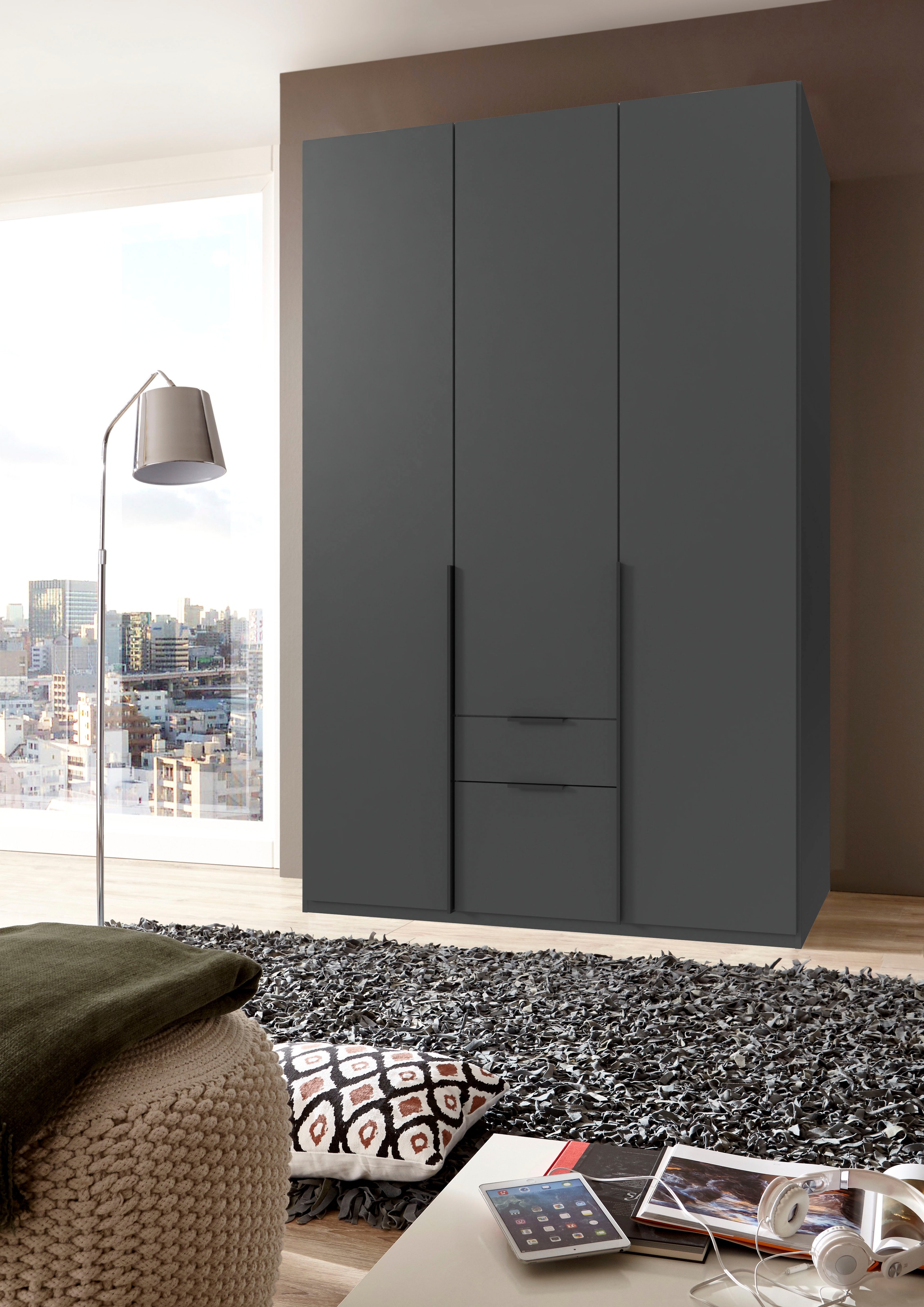Wimex Drehtürenschrank "Mugano, 135 oder 180cm breit, 208 oder 236cm hoch, günstig online kaufen