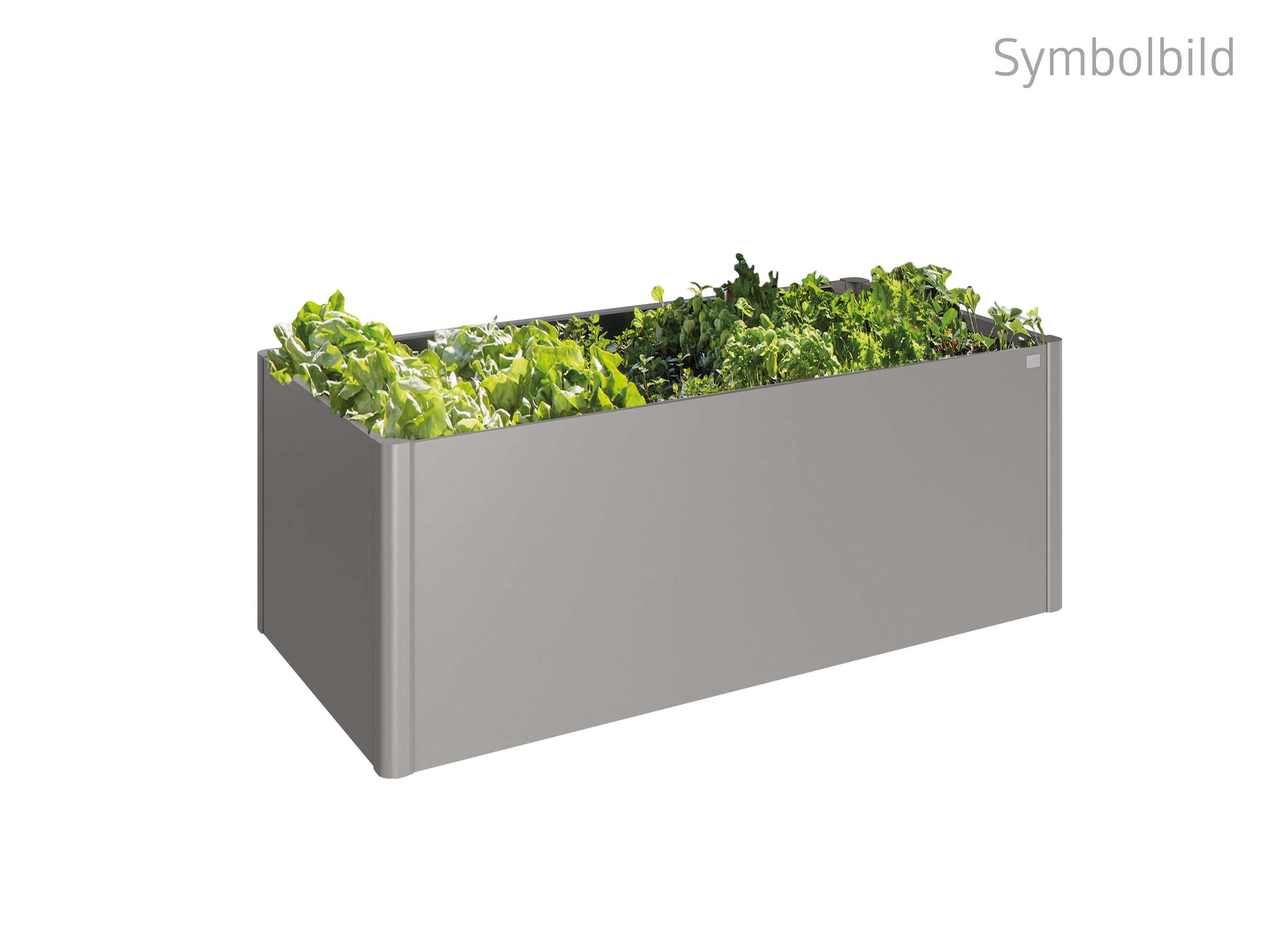 Biohort Hochbeet »Gr.2x1 midi ,verschiedene Farben« 201,6x 103,1x 61 cm, extrem langlebig, aus Metall