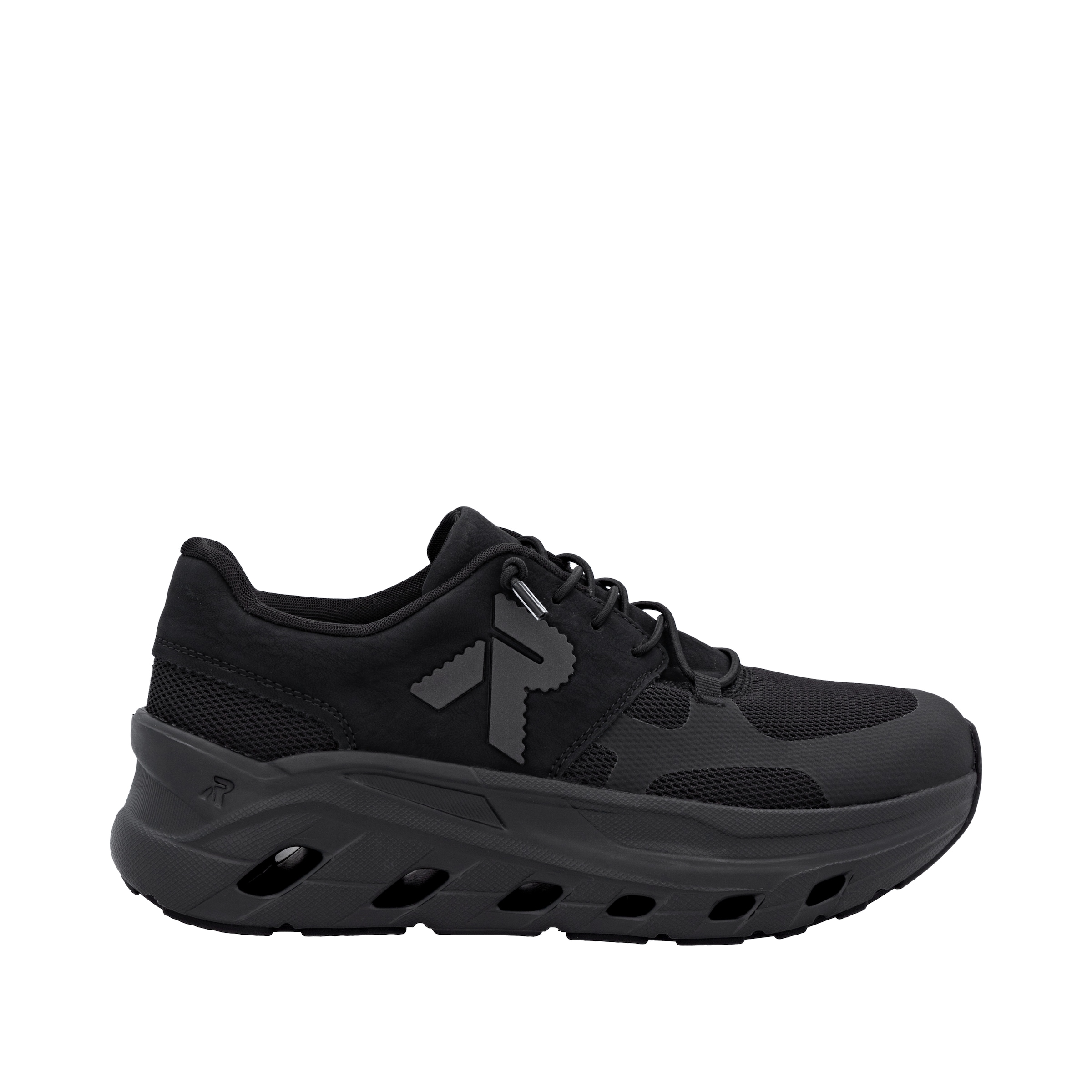 RIEKER Sport Slip-On Sneaker, Freizeitsneaker, Halbschuh, Schlupfschuh mit gepolstertem Schaftrand
