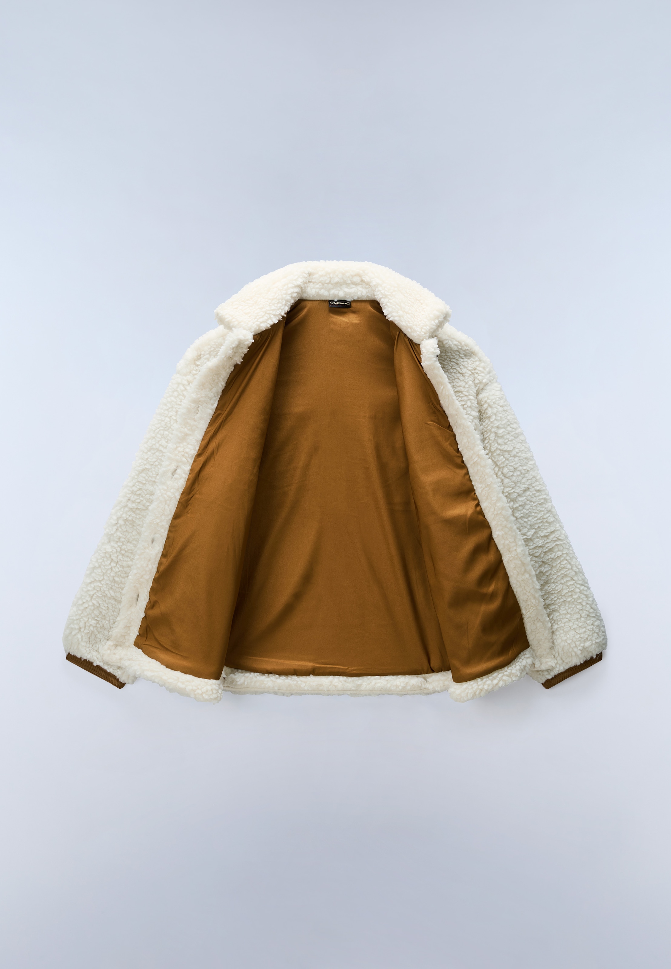 Napapijri Fleecejacke »T-SAMA W BEIGE DIMITY« für sportliche Looks, als leichte Zwischenschicht, an kühleren Tagen