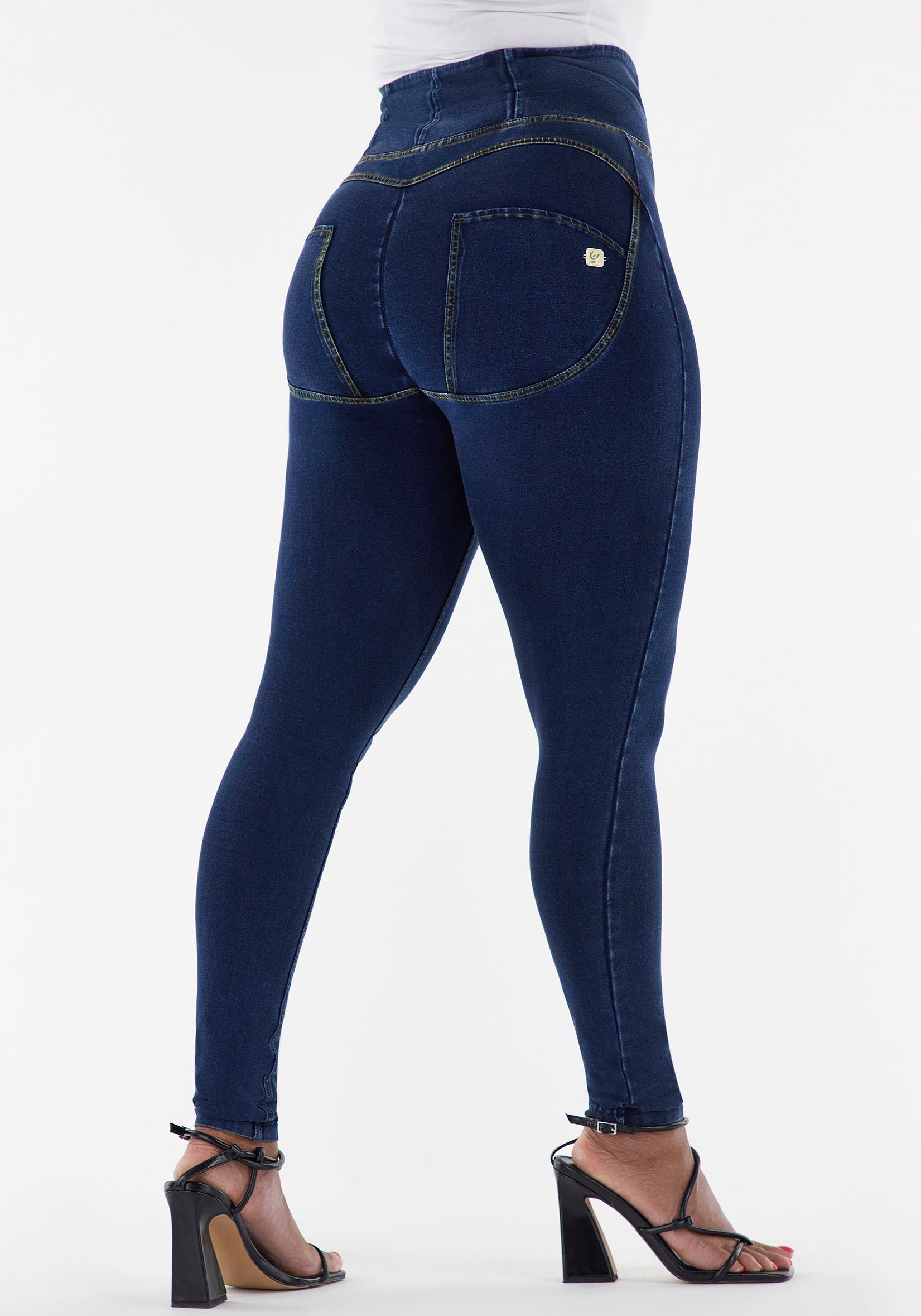 Freddy Jeggings BAUR online kaufen Reißverschluss »Wrup1 Curvy-Taillenbund mit | Skinny hohem Curvy«, mit