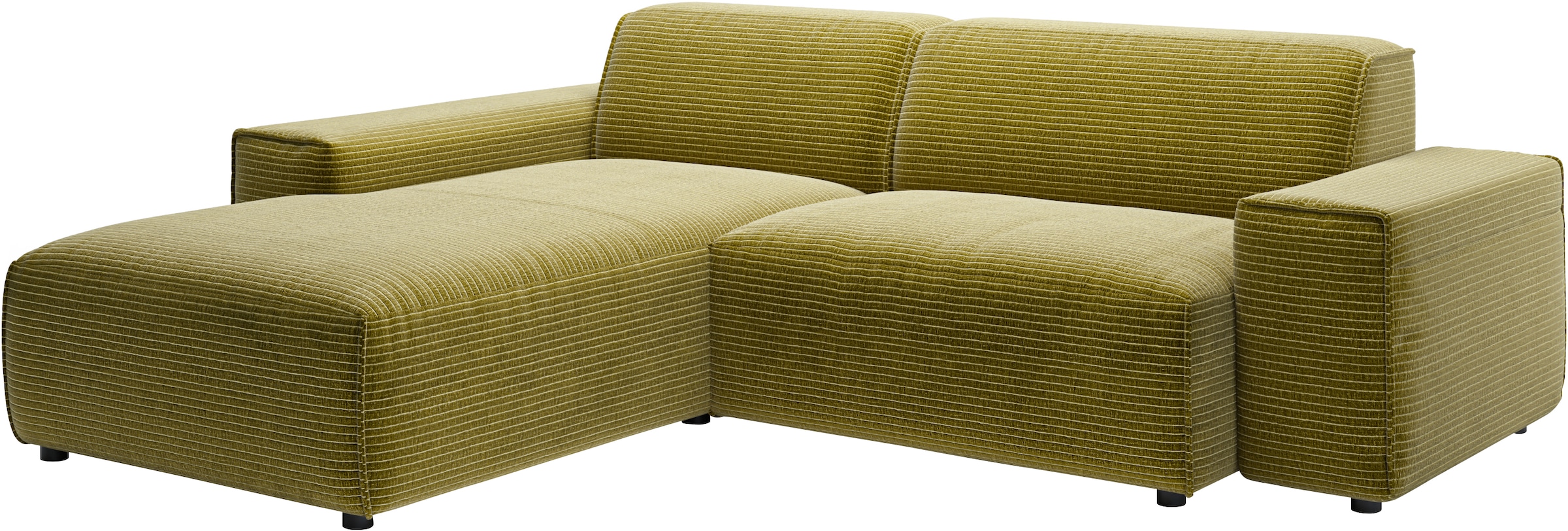 andas Ecksofa »Glimminge L-Form auch in Breitcord, Feincord + Easy care-Bezug,«, Breite 234, Zierkissen