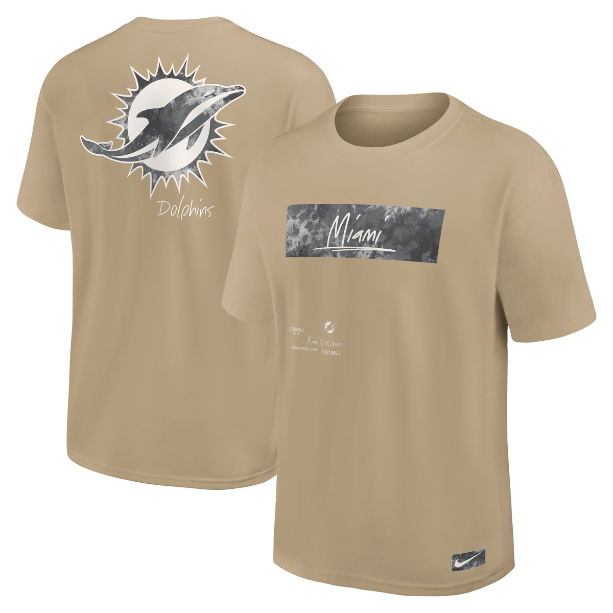 Nike "Nike T-Shirt Miami Dolphins Nike Max 90"