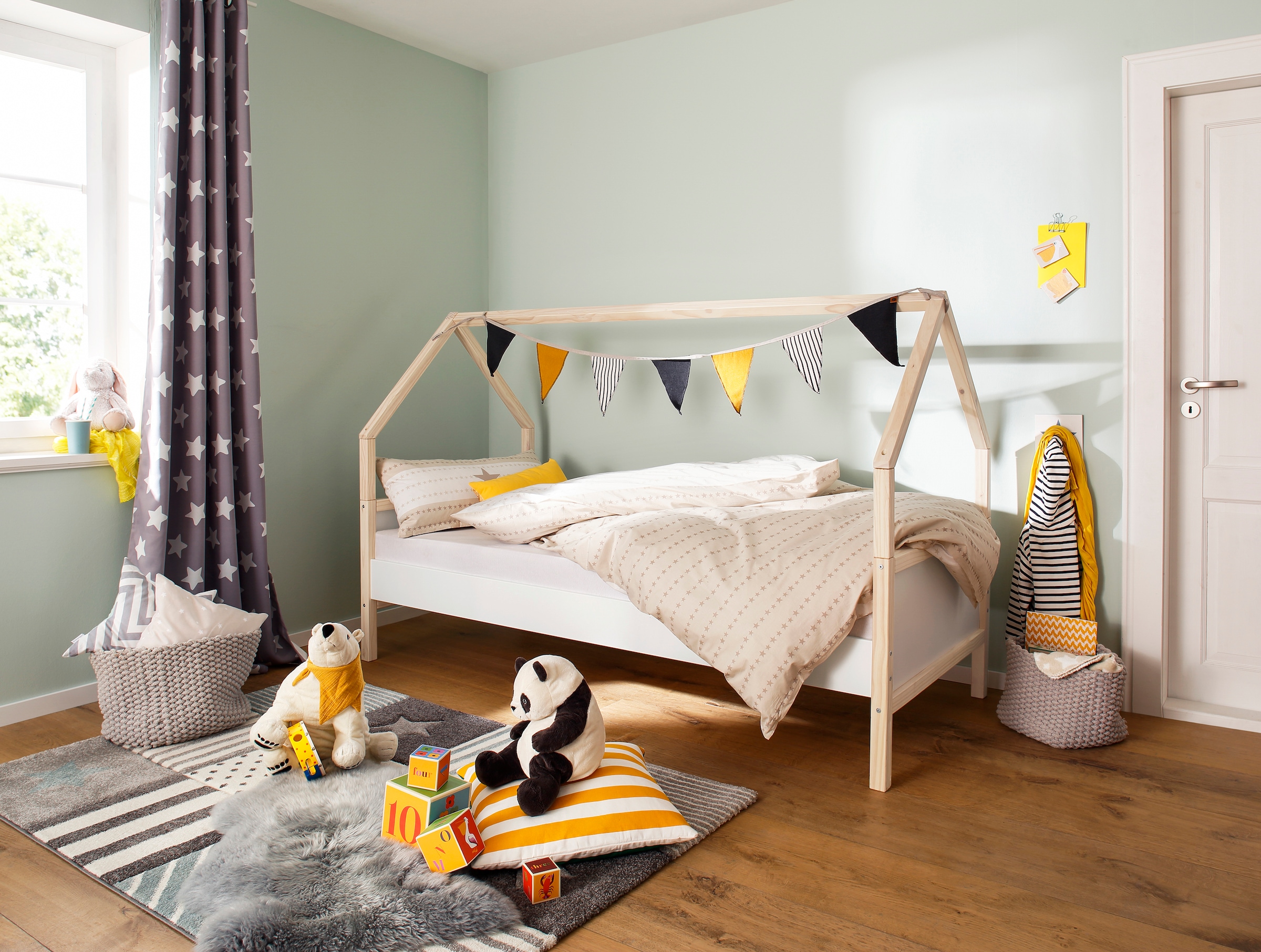 OTTO home Daybett "Janne" Kiefernholz, in verschiedenen Farbvarianten, Lieg günstig online kaufen