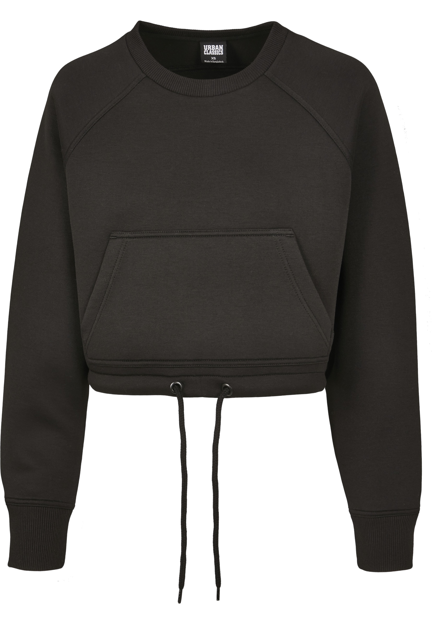 URBAN CLASSICS Sweatshirt »Urban Classics Damen Ladies Oversized Short Raglan Crew«, 1 Stk.
