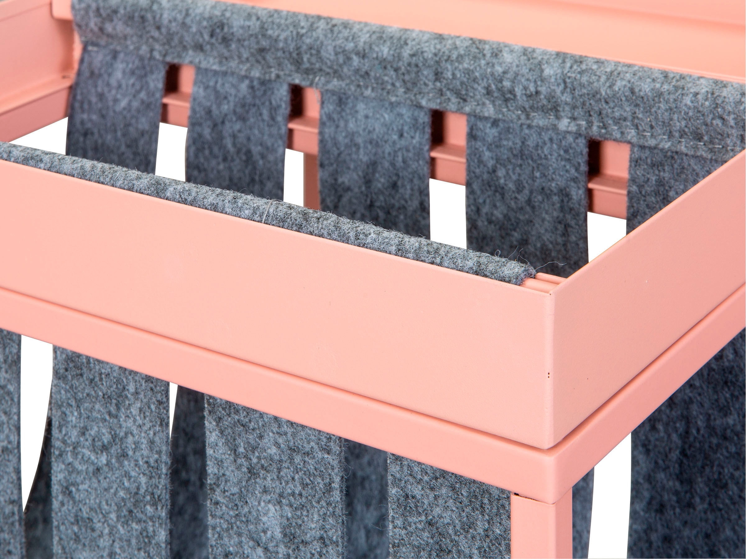 Inter Link Beistelltisch »Club NY« mit praktischem Ablagefach aus Filz