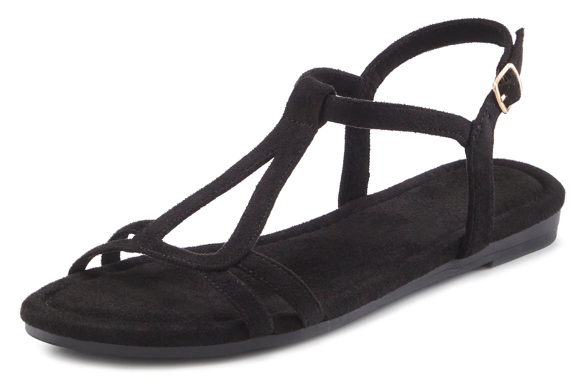 Vivance Sandale »Sandalette, offener Schuh, Sommerschuh«  NEU aus weichem Material VEGAN