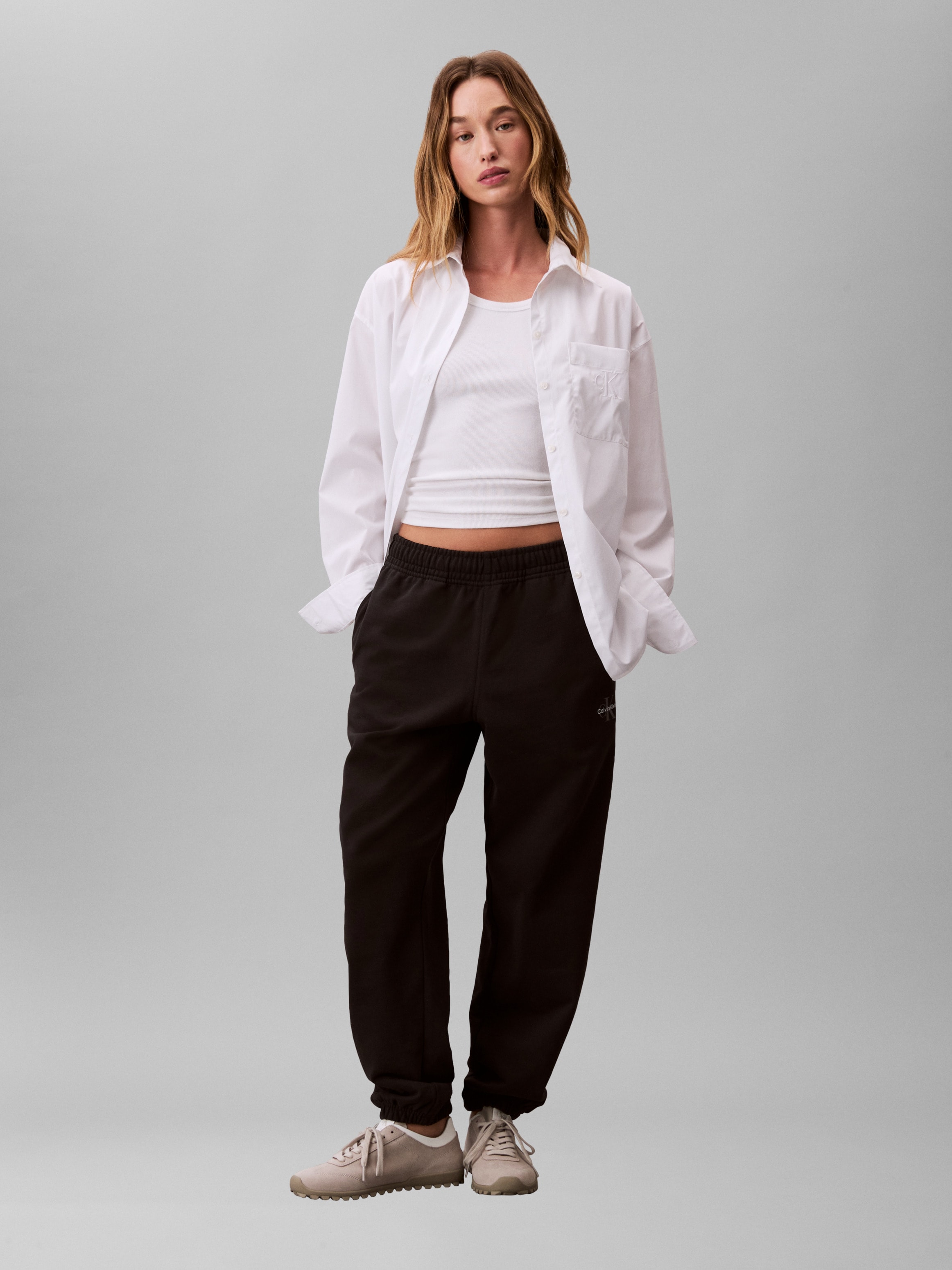 Calvin Klein Jeans Sweathose "MONOLOGO FRENCH TERRY JOGGER" günstig online kaufen