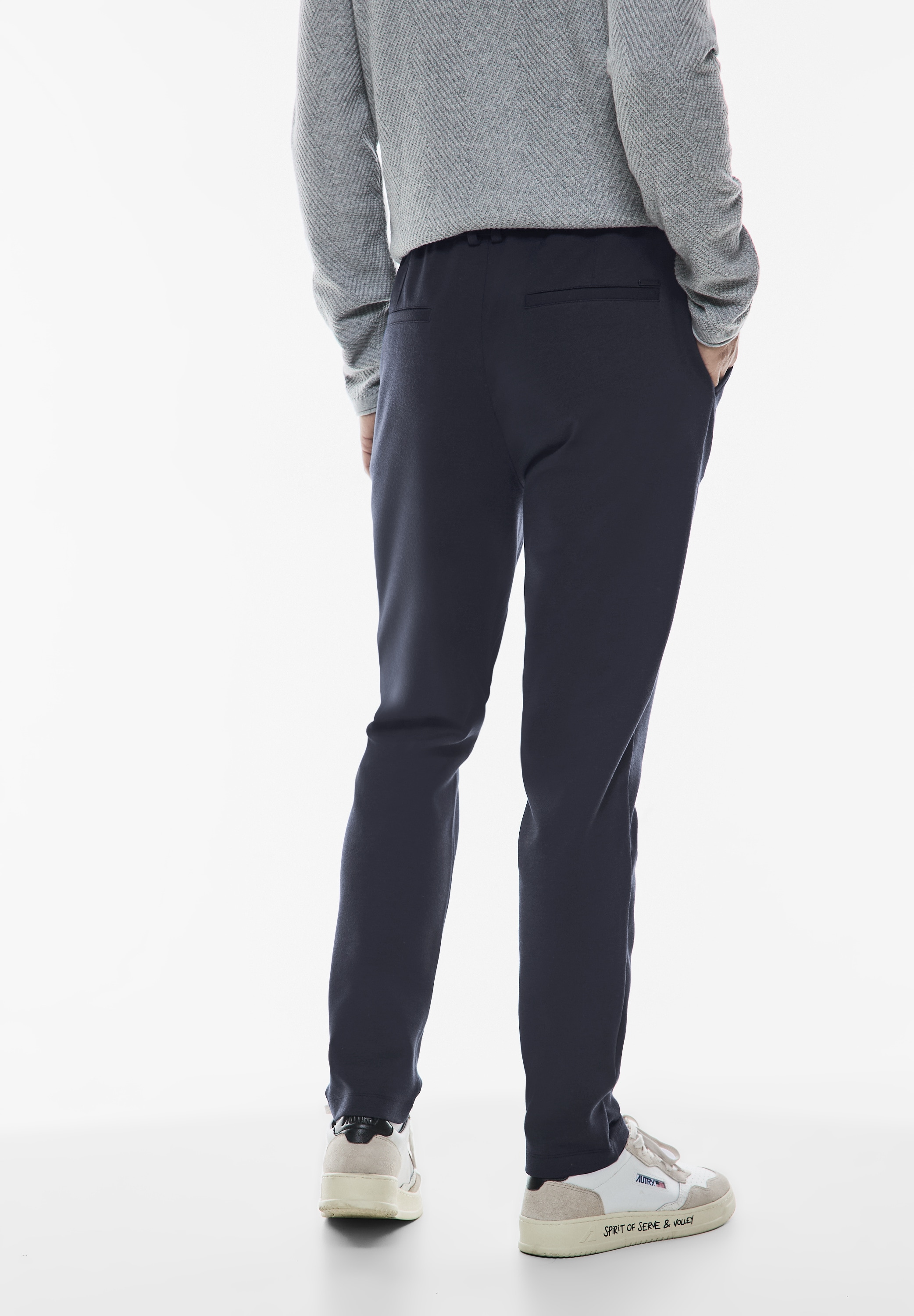 STREET ONE MEN Chinos, softer Materialmix