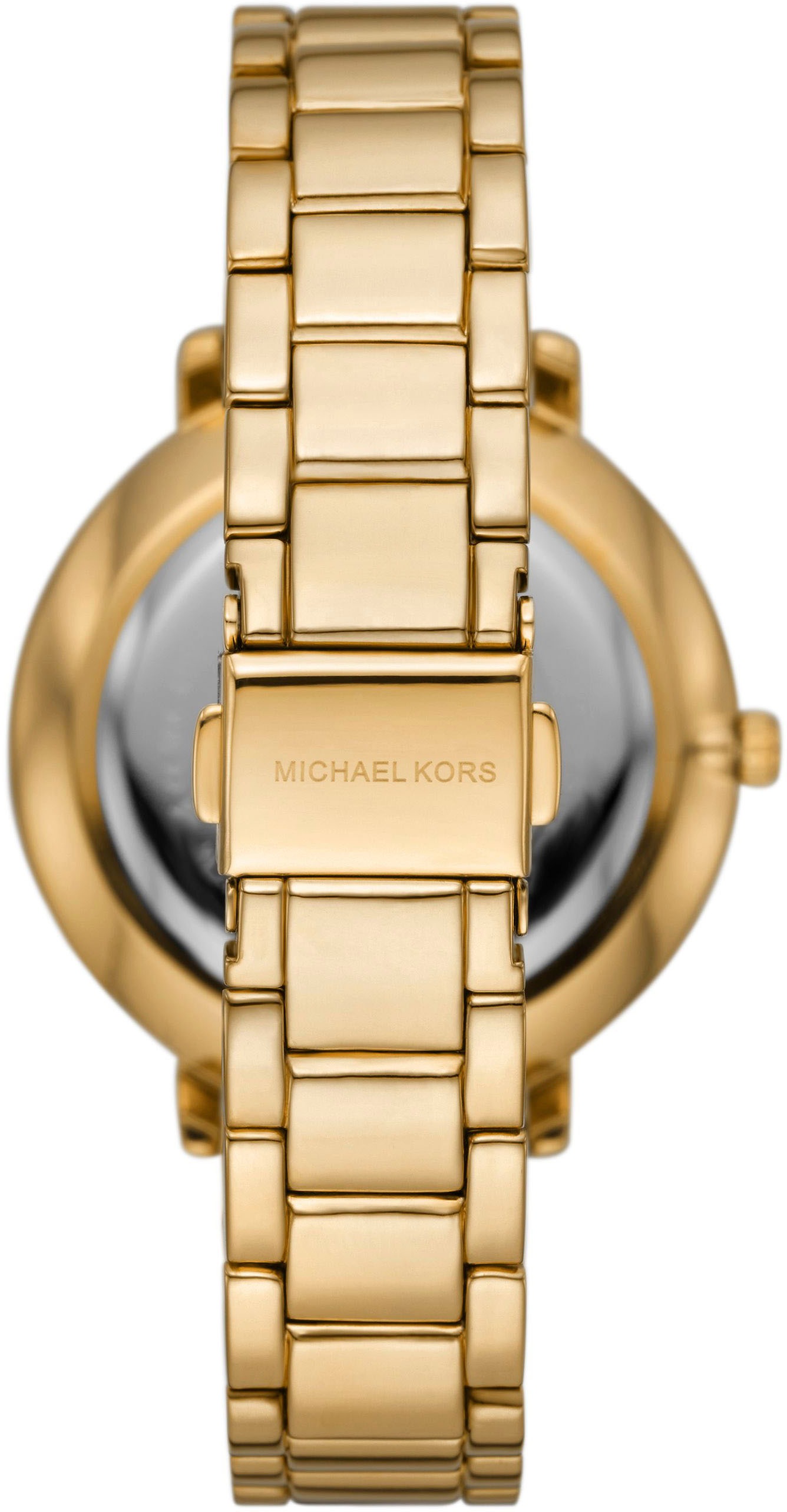 MICHAEL KORS Quarzuhr »PYPER« Armbanduhr, Damenuhr, Edelstahlarmband, analog, Glassteine