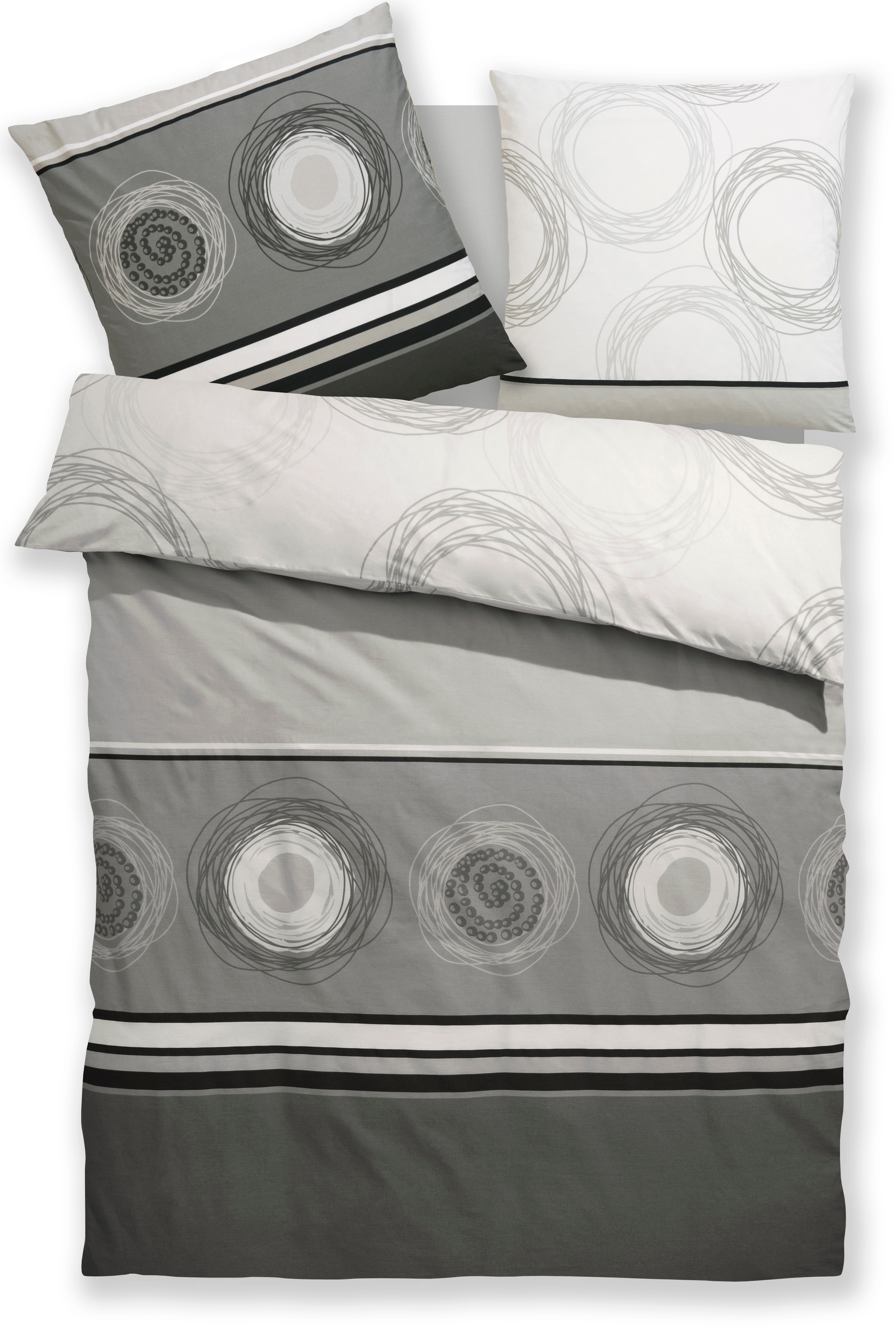 BIERBAUM Bettwäsche "Florielle" 2 Stk. tlg. in Gr. 135x200 oder 155x220 cm, günstig online kaufen