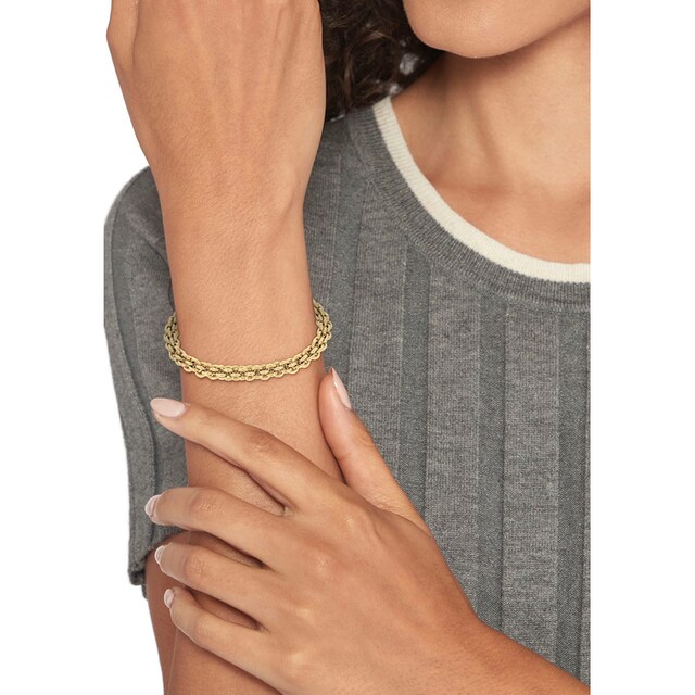 Tommy Hilfiger Armband »Schmuck Edelstahl Armschmuck Ankerkette INTERTWINE  CIRCLES«, zu Hoodie, Shirt, Jeans, Sneaker, Tommy Jeans! bestellen | BAUR