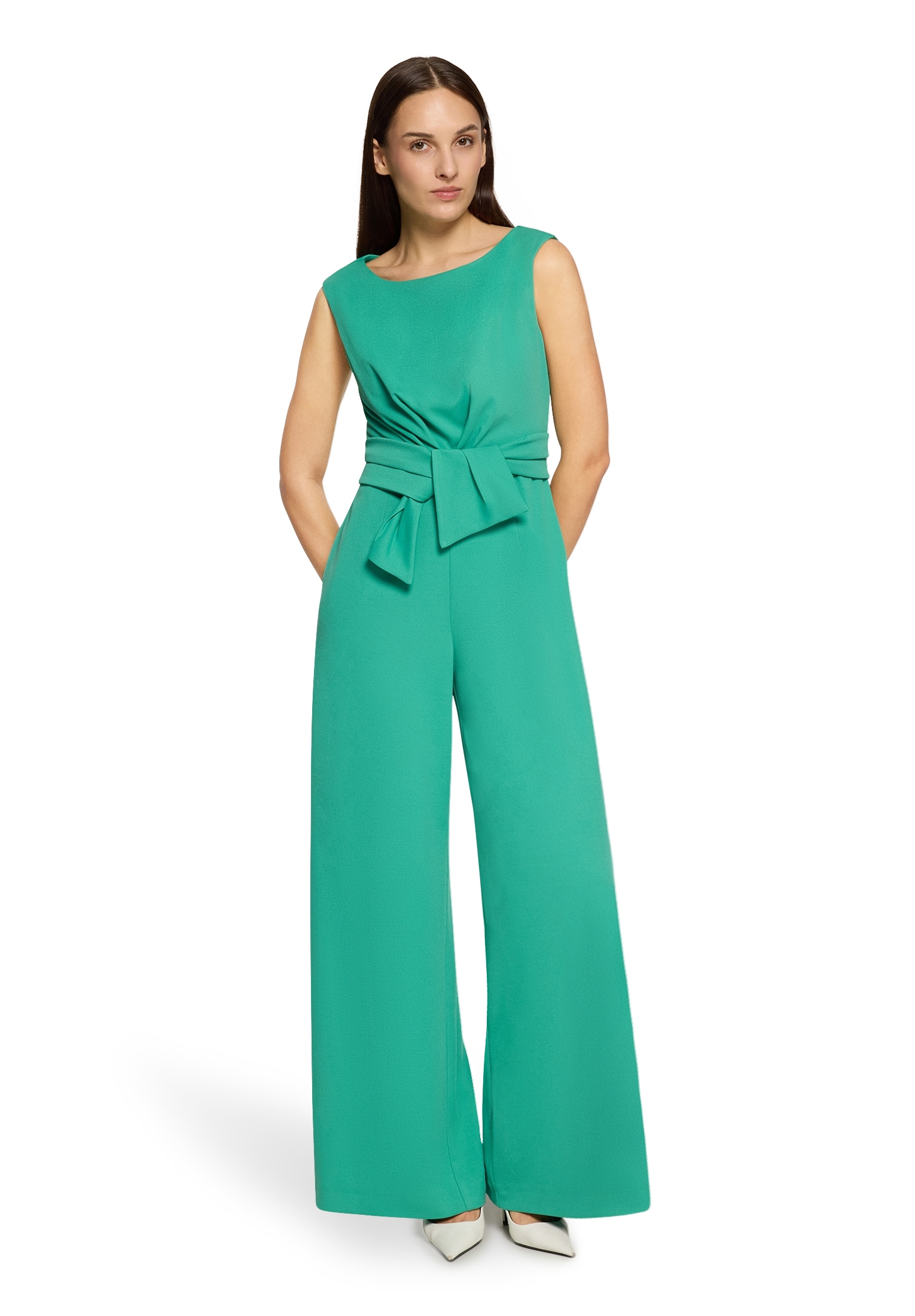 Vera Mont Overall "Damen mit weitem Bein" 1 Stk. Bunddetail günstig online kaufen