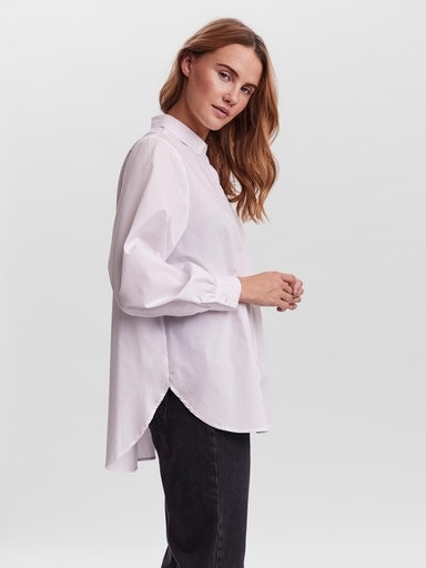 Vero Moda Longbluse »VMELLA L/S BASIC SHIRT NOOS« für bestellen | BAUR