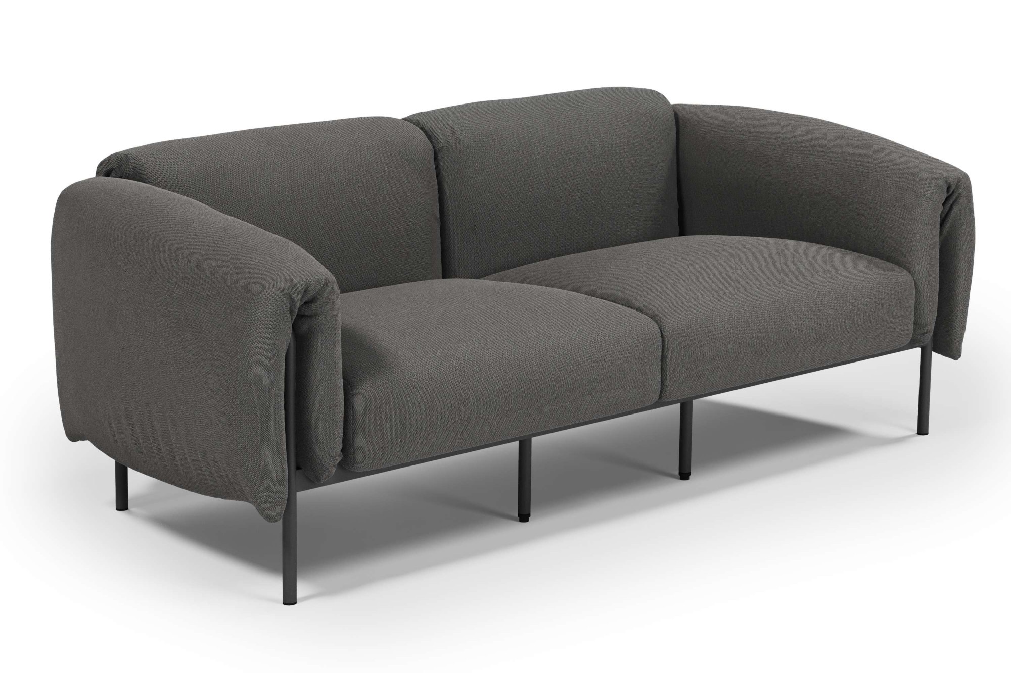 andas 2-Sitzer »Lumi«, Outdoor Gartensofa, wetterfeste Materialien, Breite 186 cm