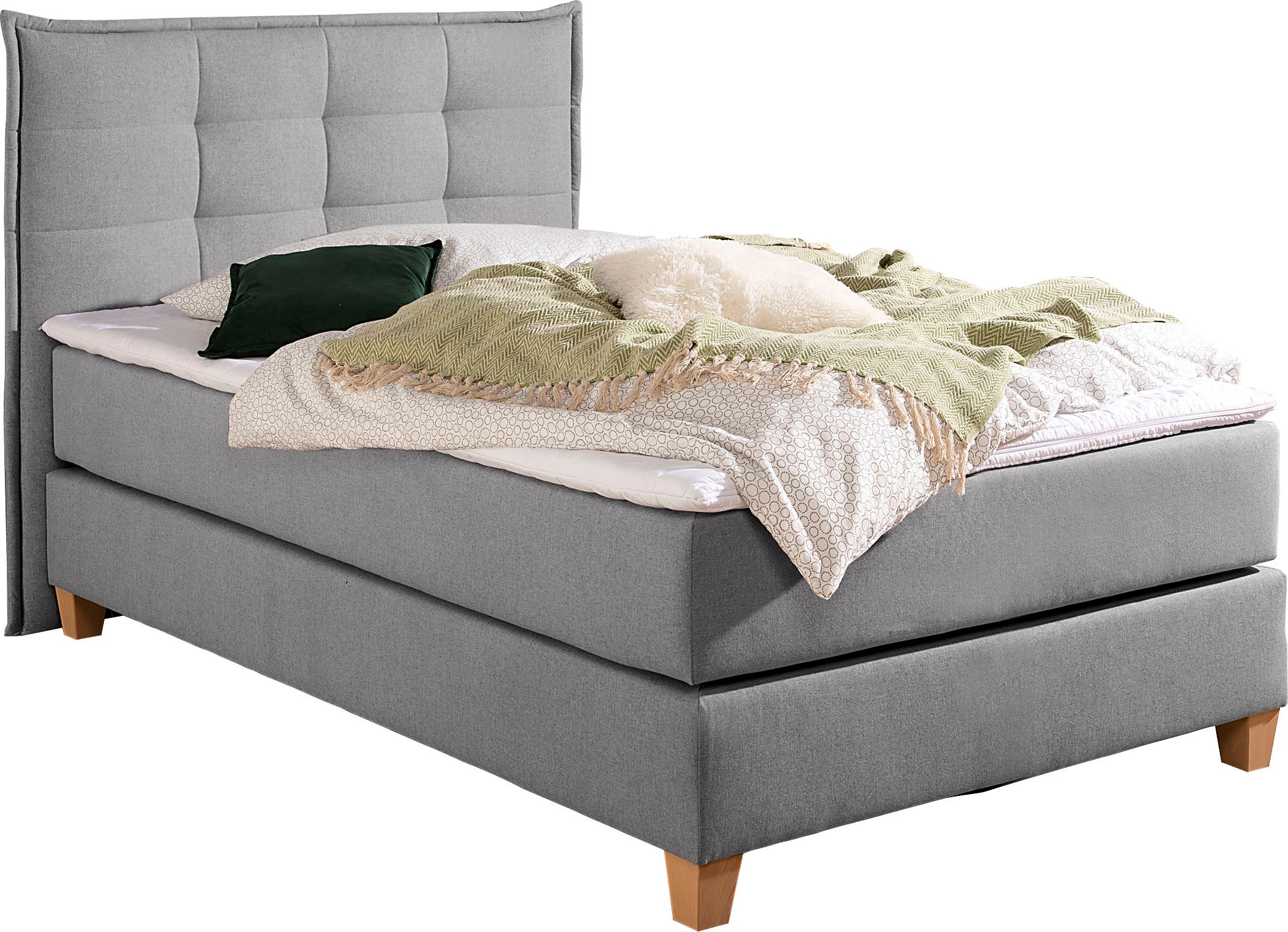 Home affaire Boxspringbett, inklusive Komfortschaum-Topper