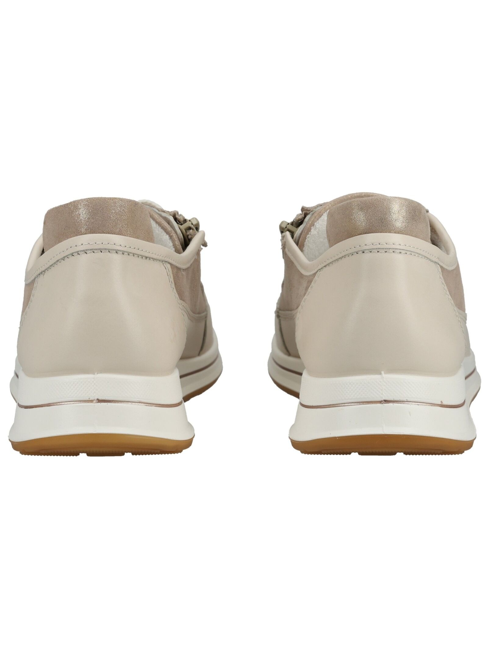 Ara Sneaker Smooth Leather Women's Beige 40 5