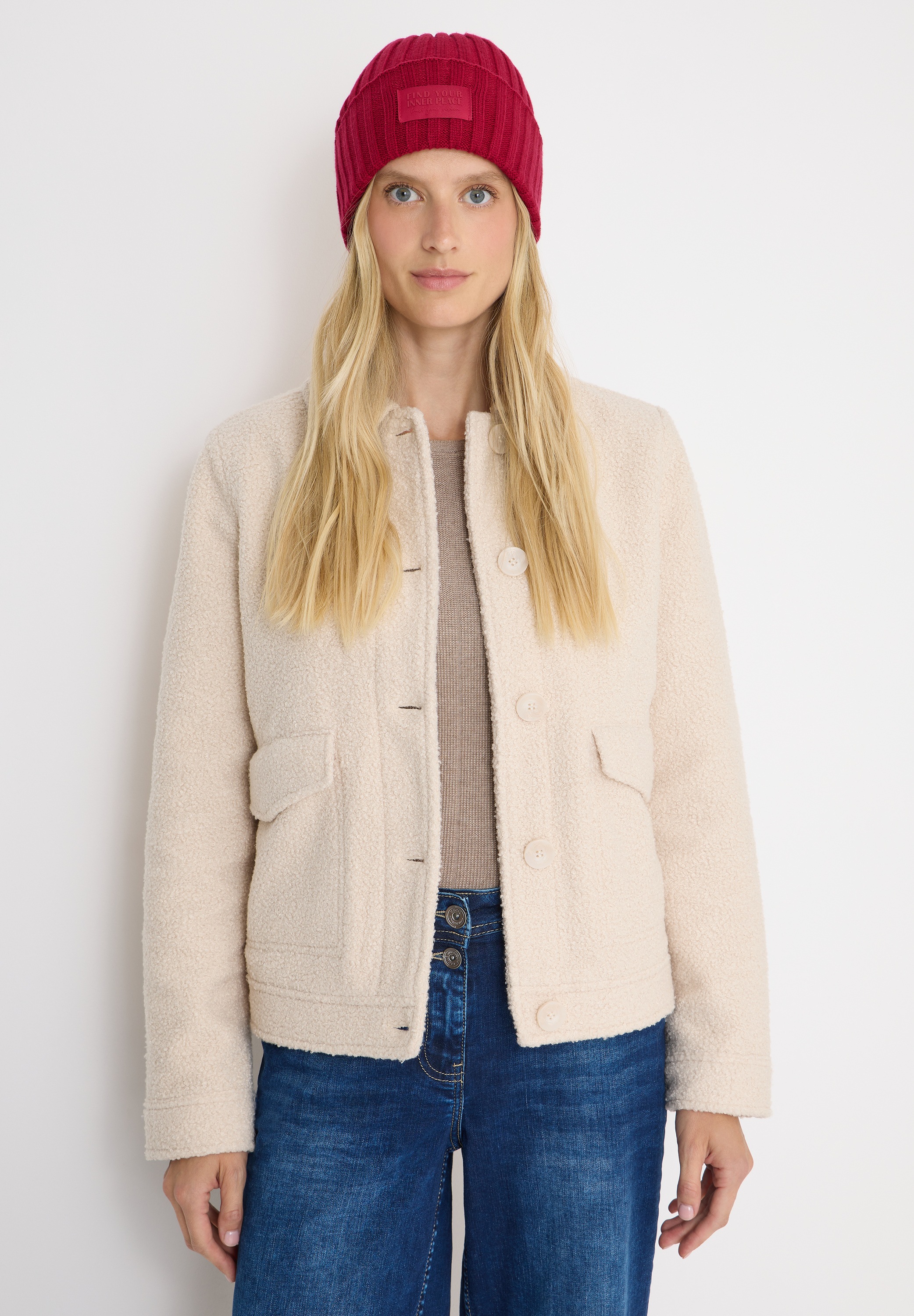 Cecil Strickmütze in Ripp Optik günstig online kaufen