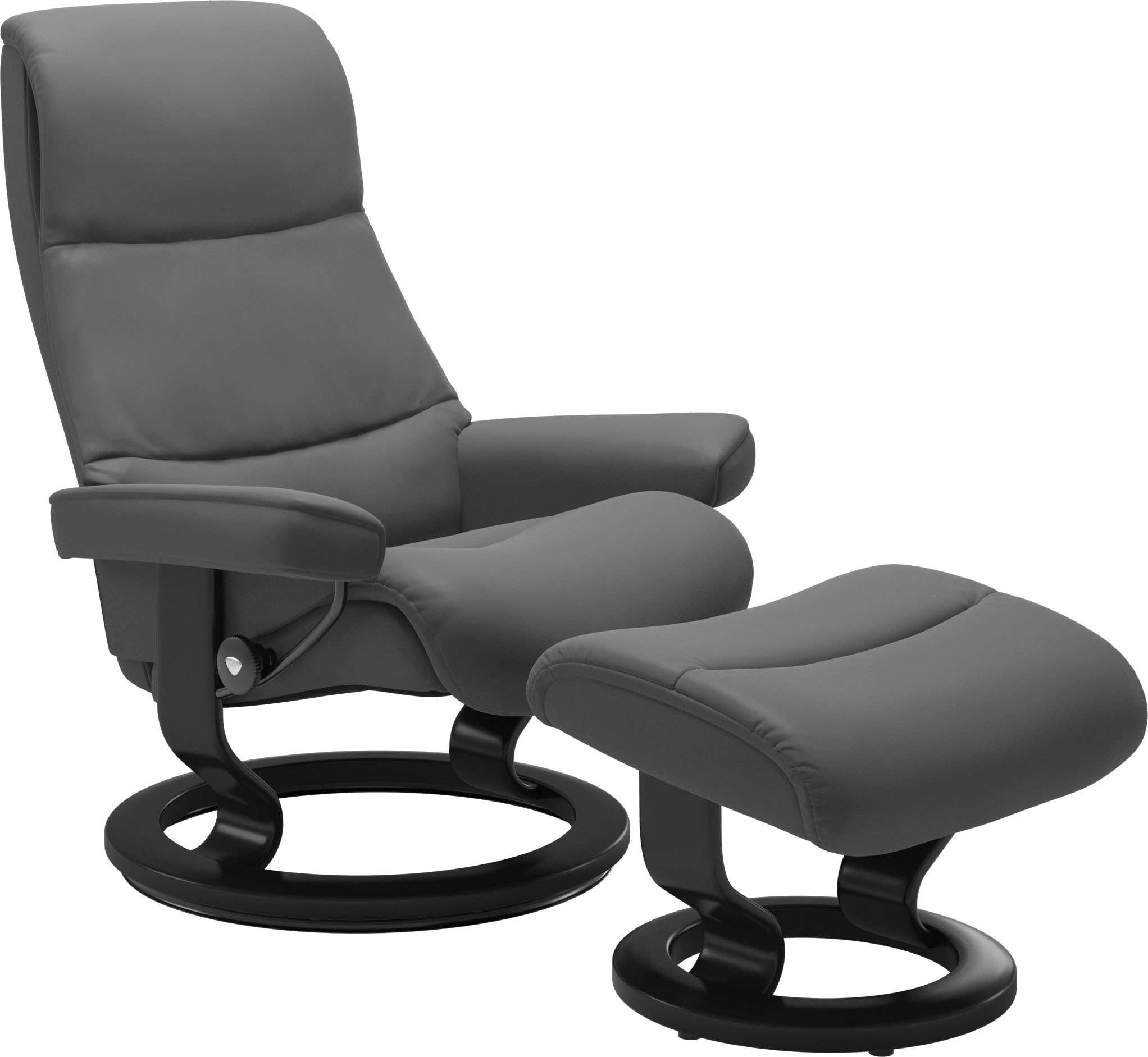 Stressless® Fußhocker »View« mit Classic Base,Gestell Schwarz