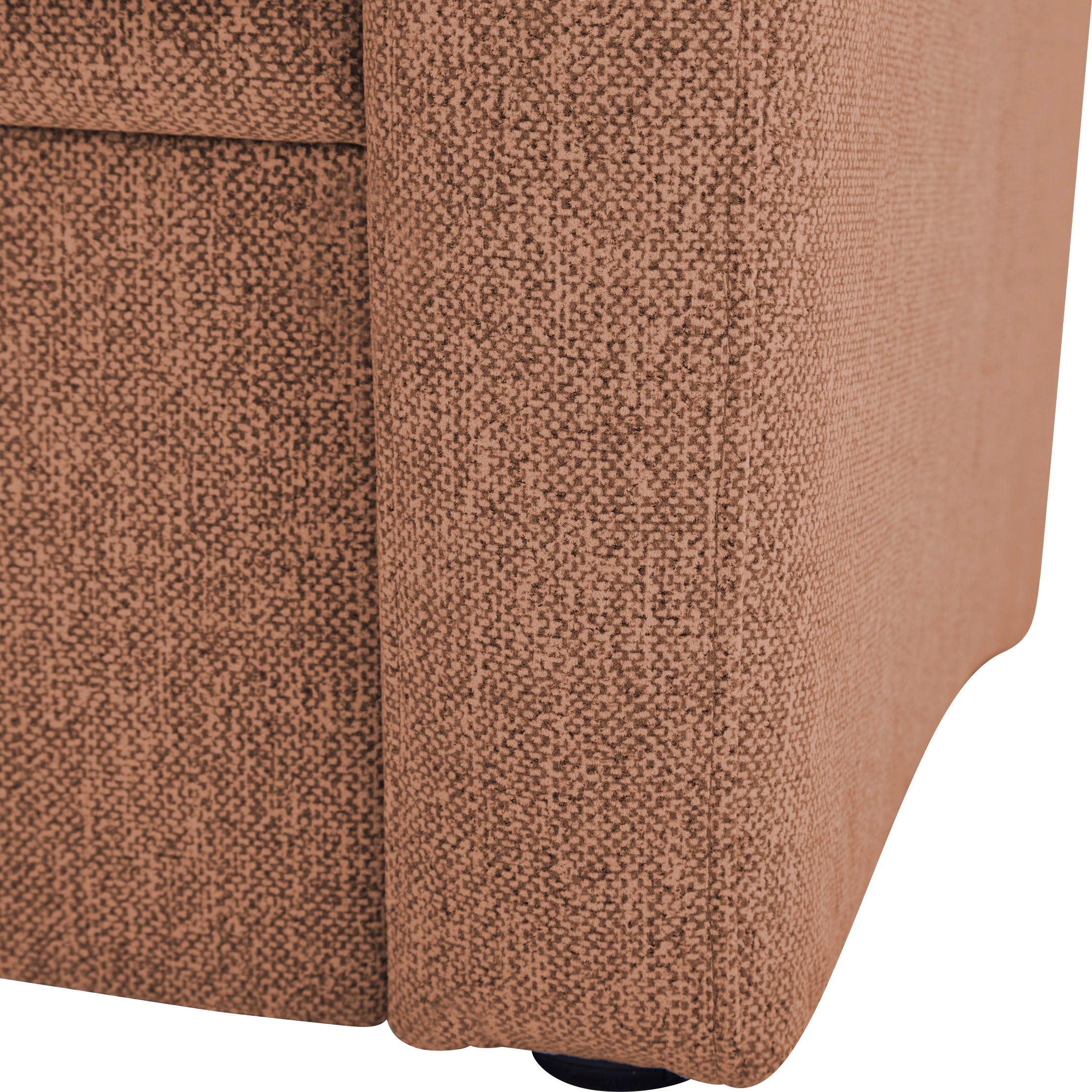 VILLA BECK Ecksofa »Varese L-Form«, (2 St.), Kopfteilverstellung, wahlweise mit Sitzvorzug, in Sitzhöhe 46 cm