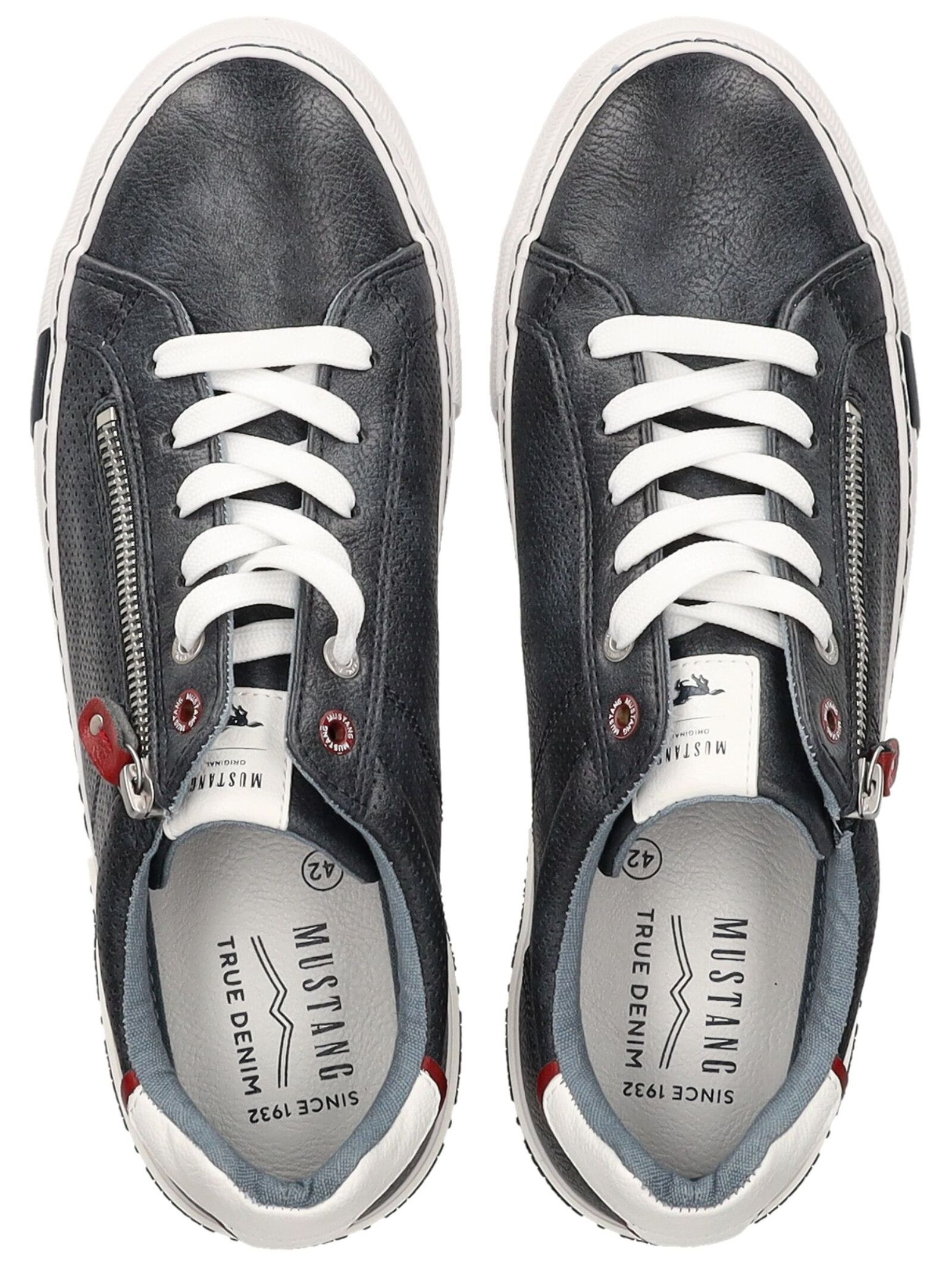 Thumbnail - Mustang Shoes Schnürschuh "Mustang Shoes Halbschuhe Lederimitat"