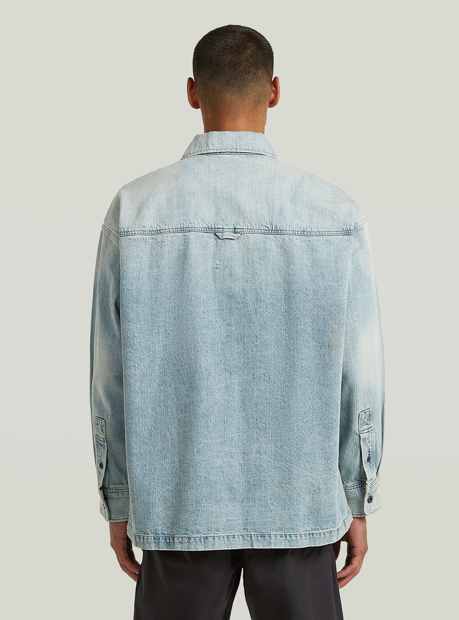 G-STAR Langarmshirt »Boxy Fit Overshirt«