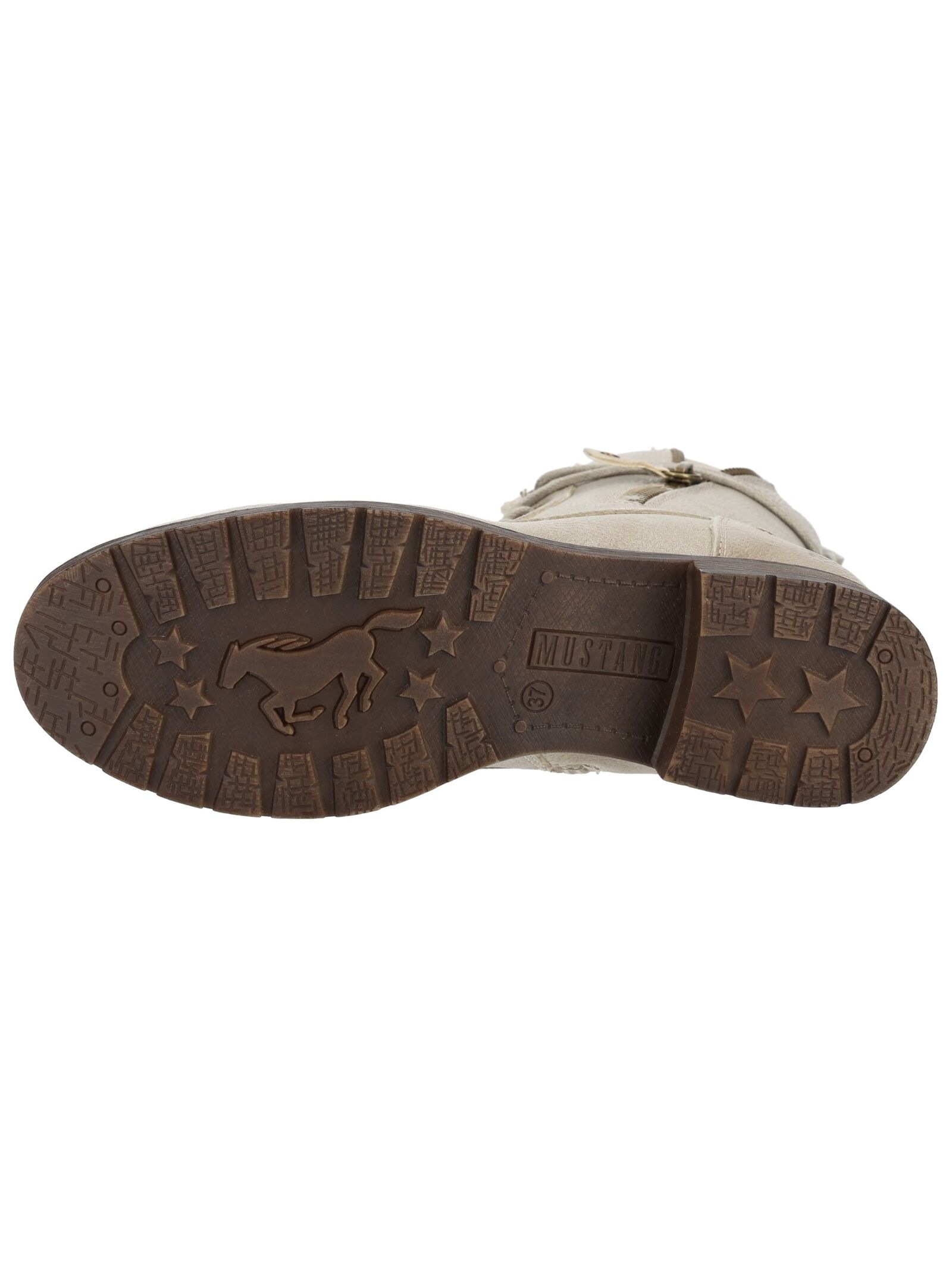 Mustang Shoes Schnürstiefelette »Mustang Shoes Stiefelette Lederimitat«