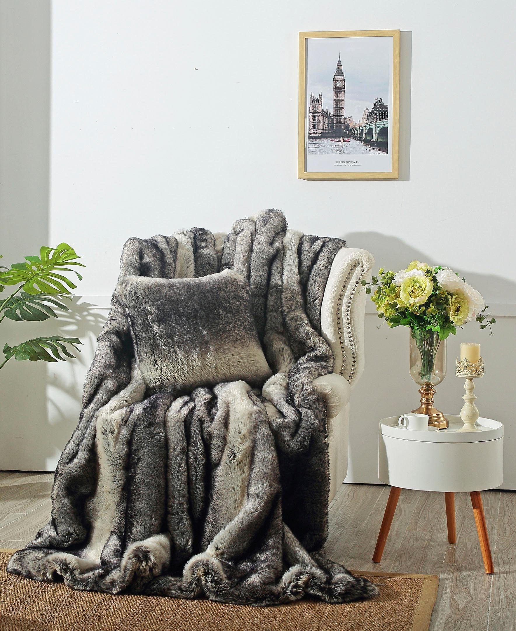 Star Home Textil Wohndecke »Schakal«, besonders weich, Kuscheldecke