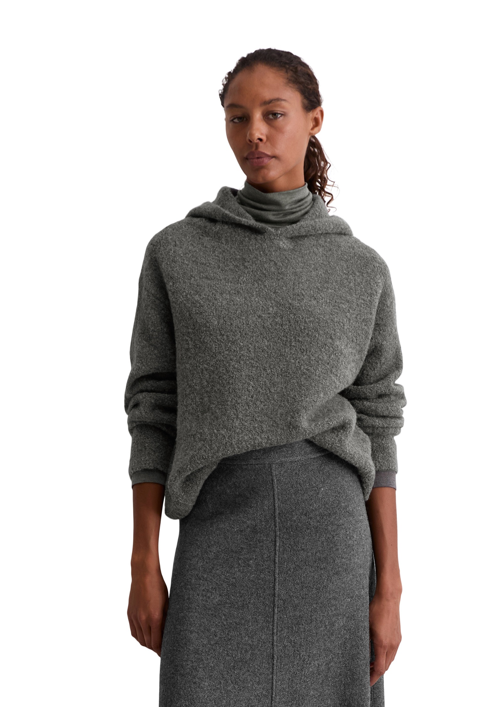 Marc OPolo Strickpullover "aus Schurwolle-Alpakawolle-Mix" günstig online kaufen