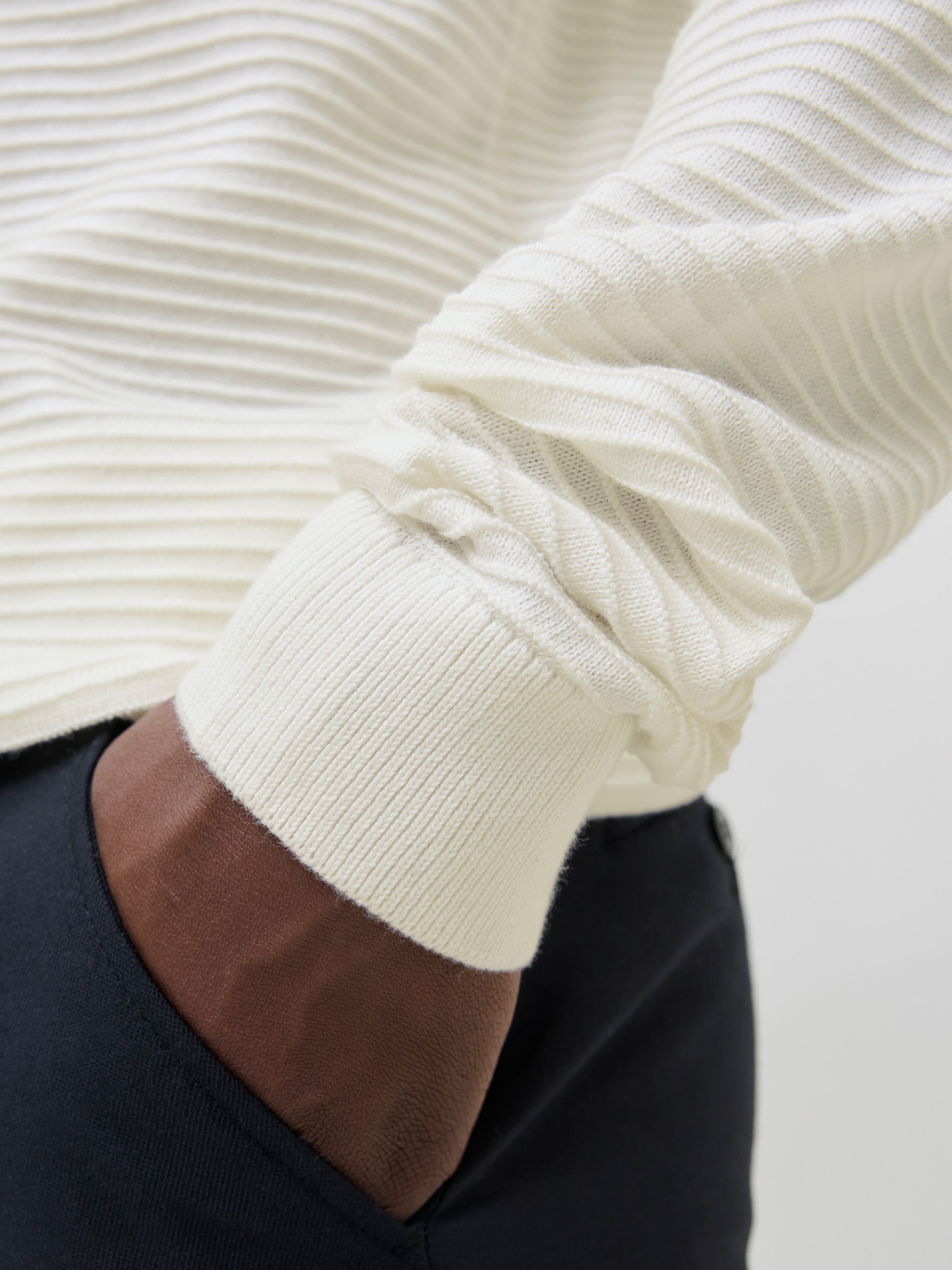Jack & Jones Rundhalspullover "JJOTTO KNIT CREW NECK AW25" günstig online kaufen