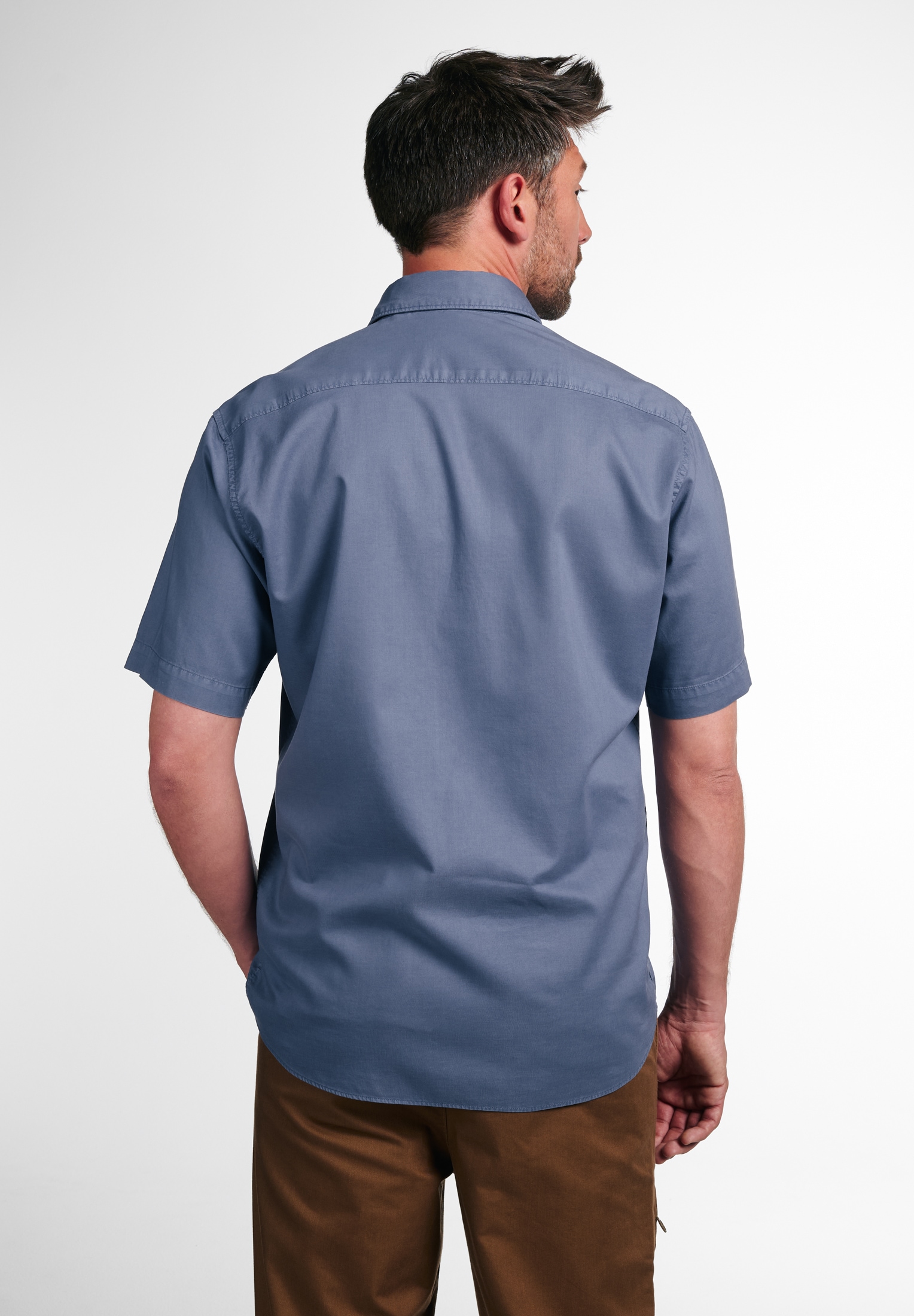 Eterna Kurzarmhemd »MODERN FIT«, EASY IRON (bügelleicht)