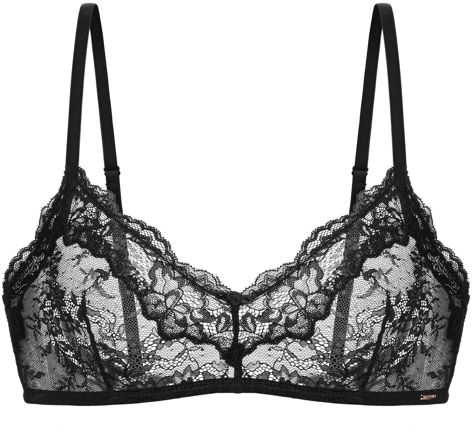 Dorina Bralette »ORIGINS-2PP« 2er Pack,  durchgehende Spitze mit Spitzenbesatz an den Körbchen, ohne Bügel