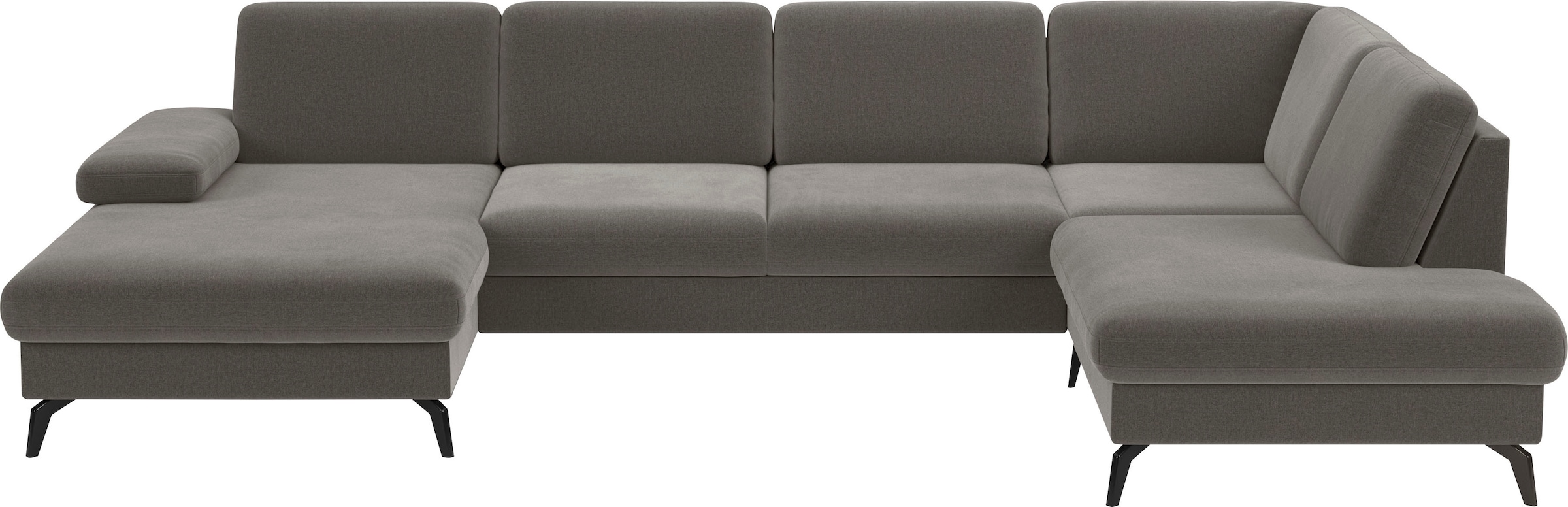 sit&more Wohnlandschaft "Morris Jubi" wahlweise mit Armteilverstellung, Schlaffunktion & Bettkasten