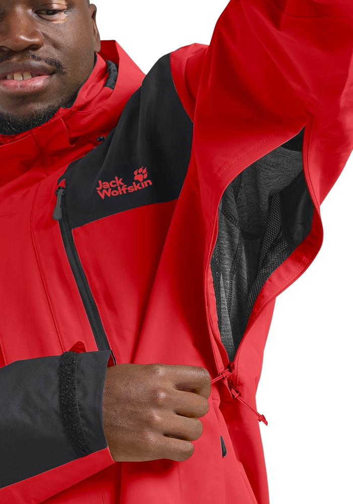 Jack Wolfskin Funktionsjacke »JASPER 2L JKT M« mit Kapuze