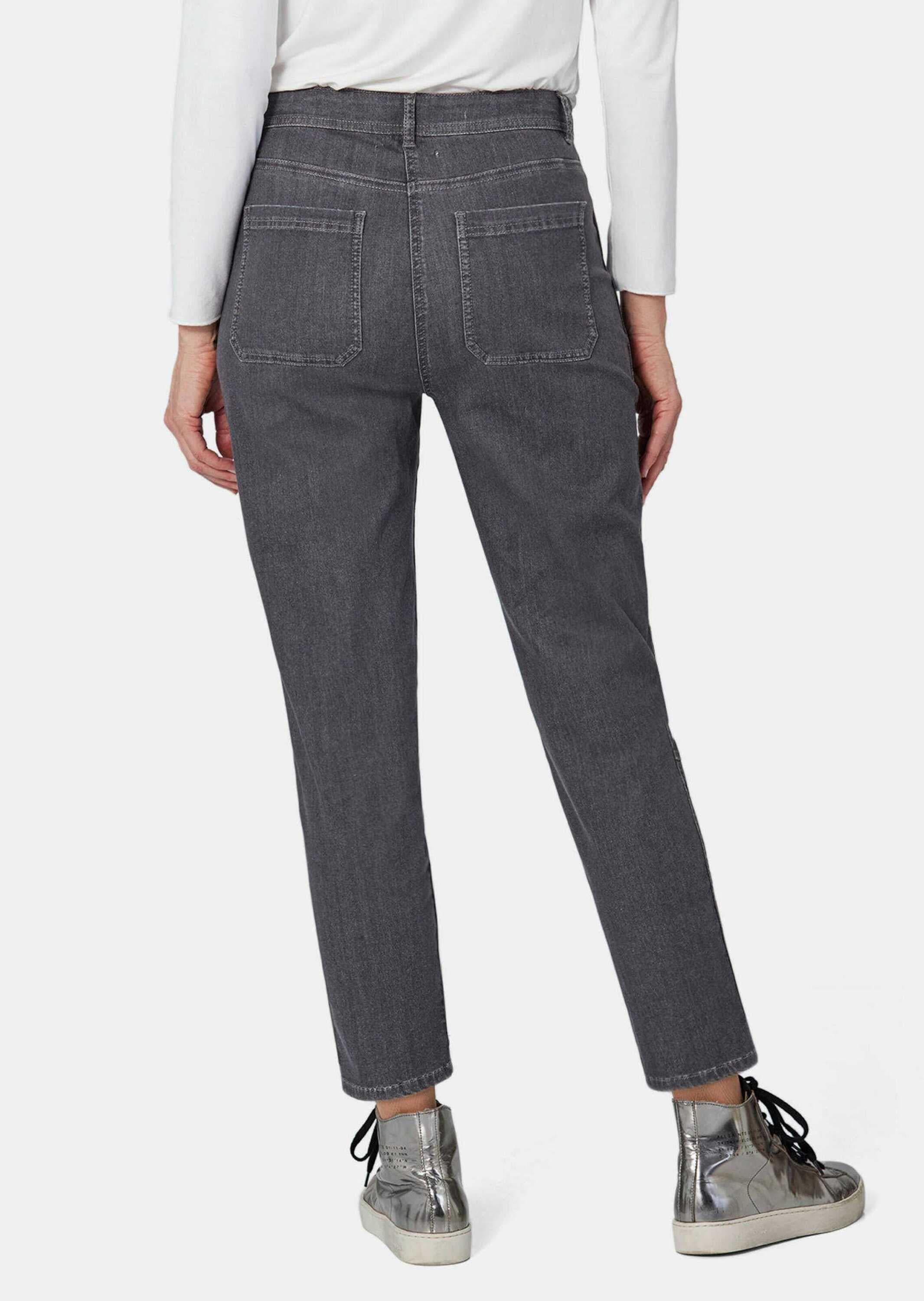GOLDNER Chinohose »7/8-Jeans Jeans mit Wascheffekt«