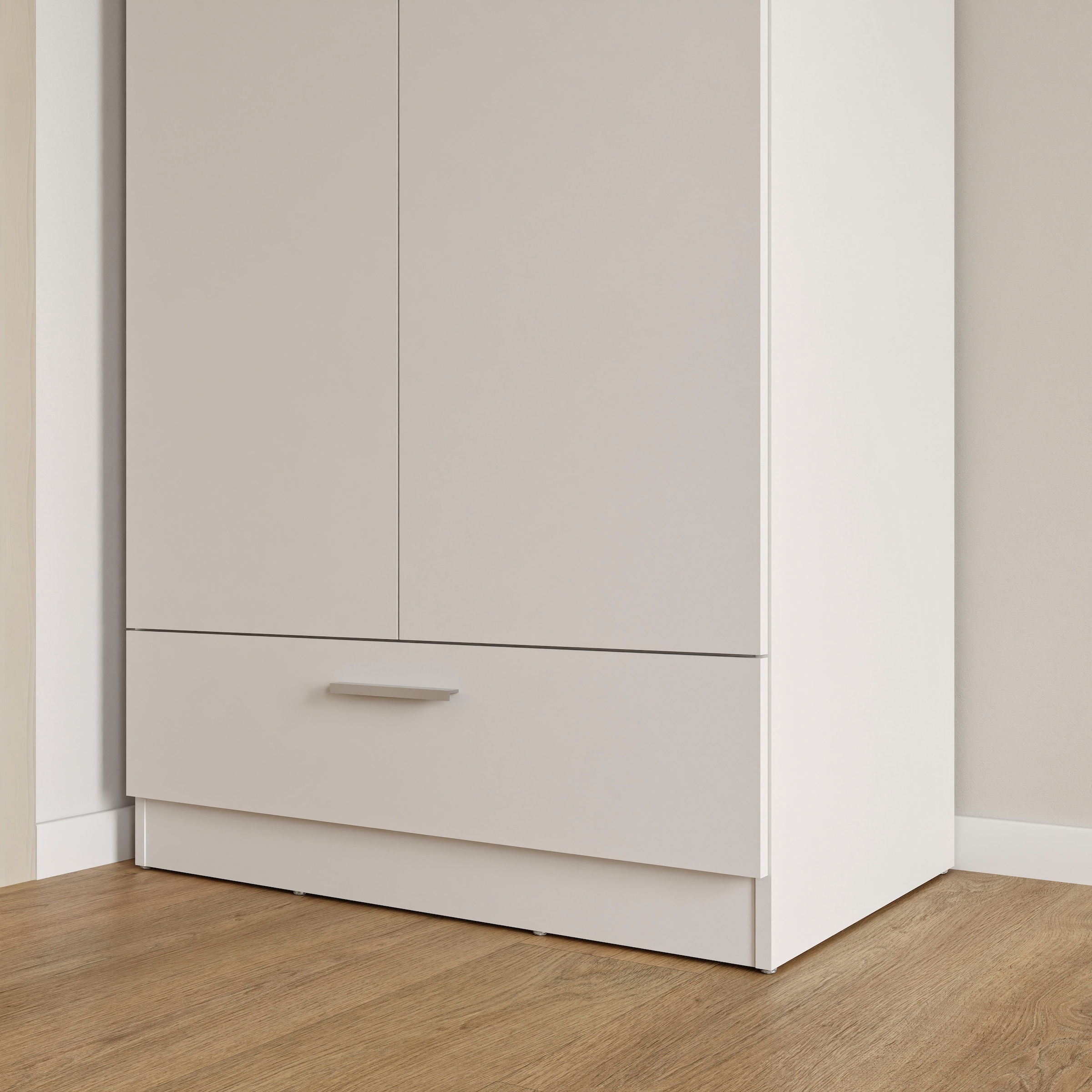 FORTE Kleiderschrank »Drehtürenschrank, Schublade, viel Stauraum« B/H/T 79,9/181/52,7, Schublade, Stauraum, FSC
