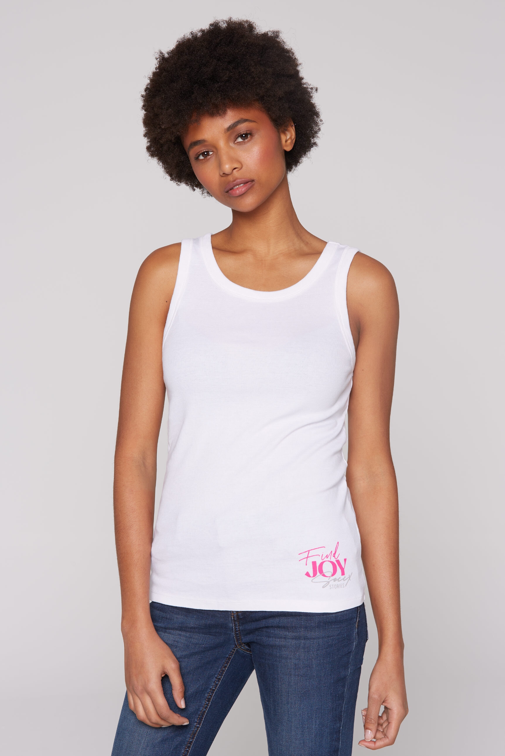 SOCCX Tanktop, aus Baumwolle günstig online kaufen