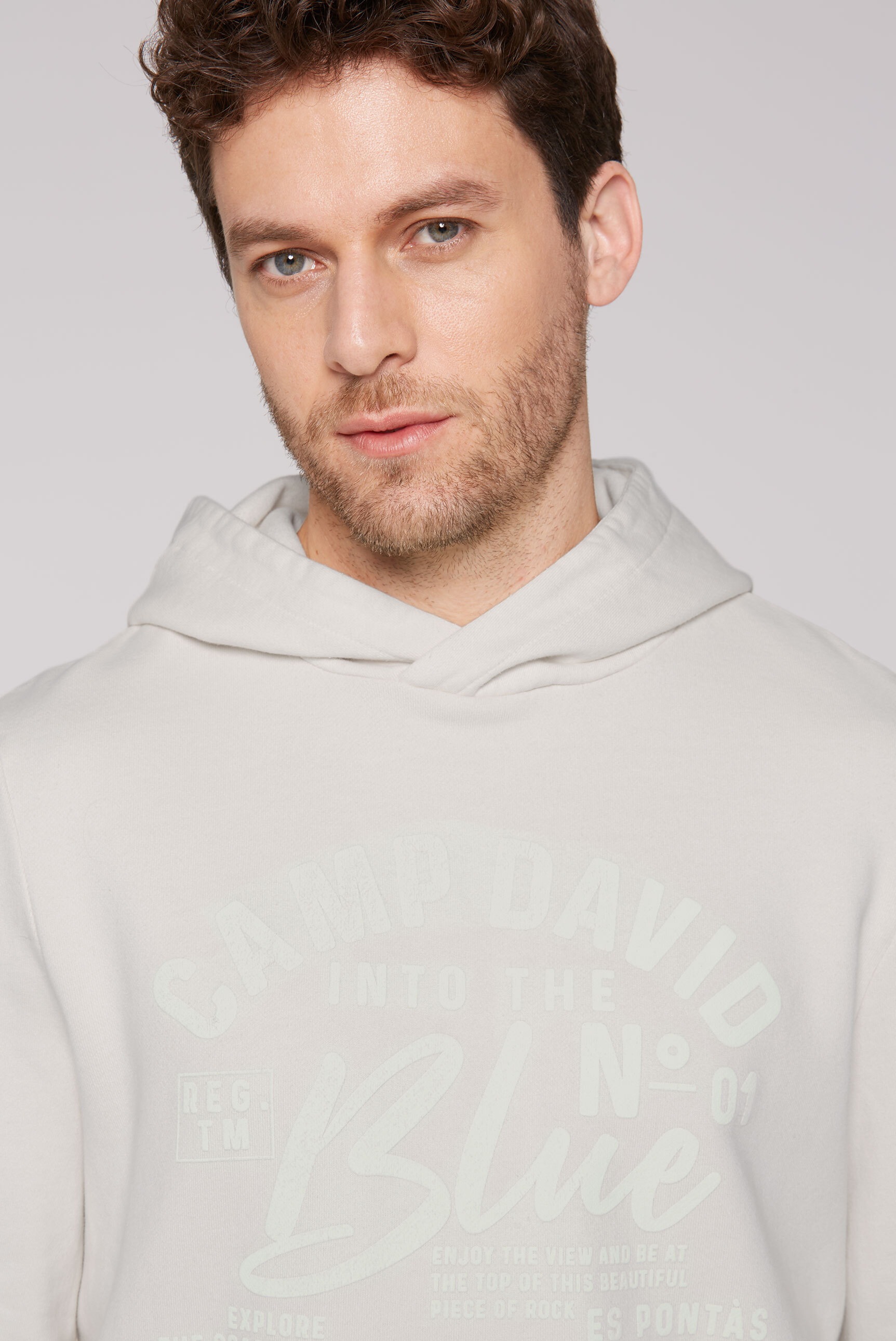 CAMP DAVID Kapuzensweatshirt, aus Baumwolle