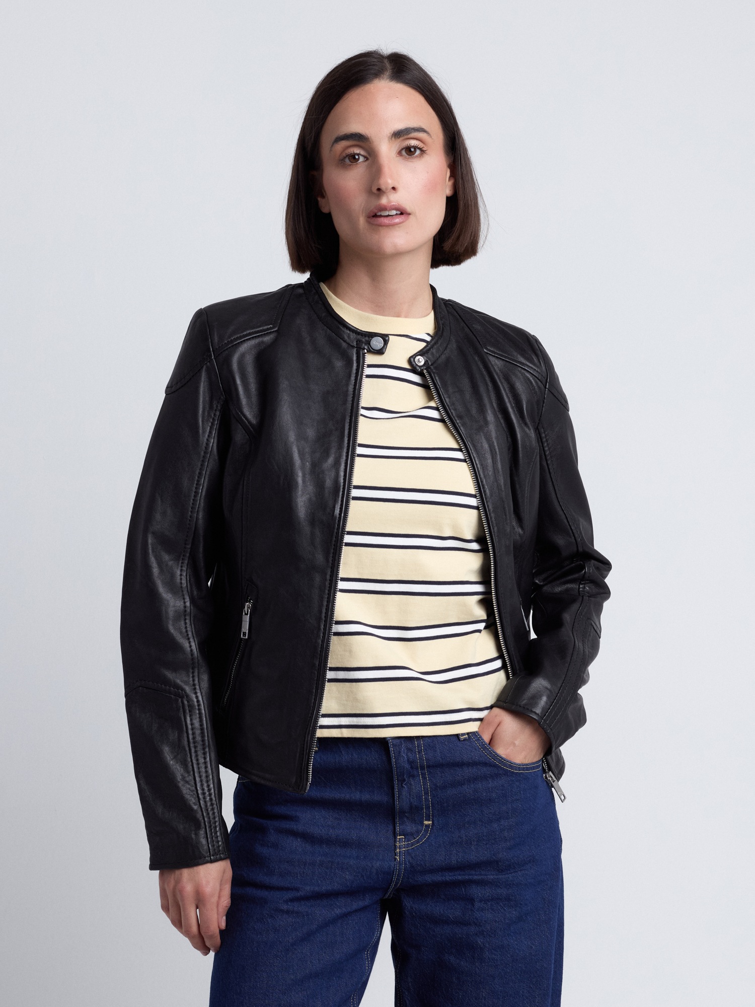 Maze Lederjacke "42024108"