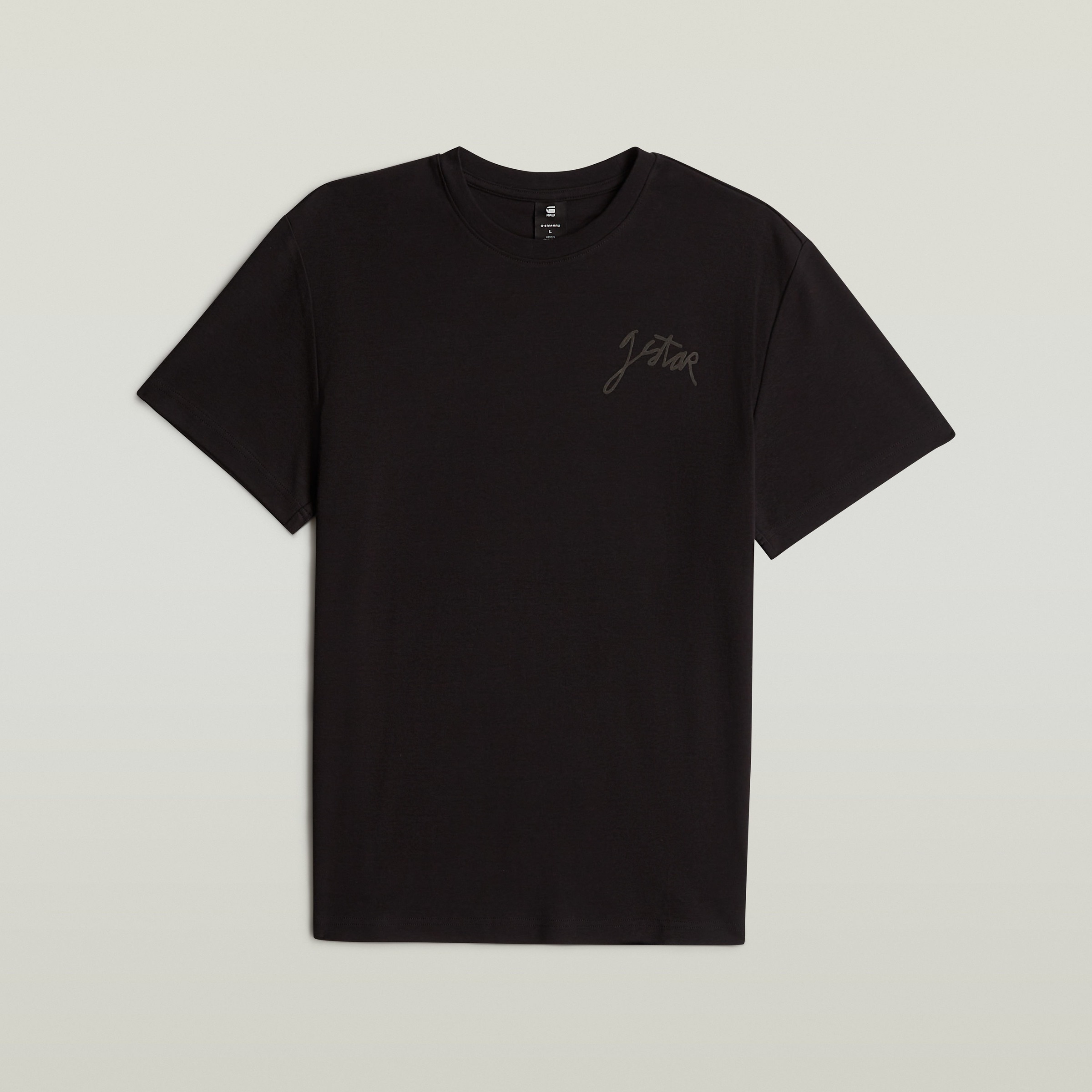 G-STAR T-Shirt »Script«, mit Rundhals, aus Baumwolle