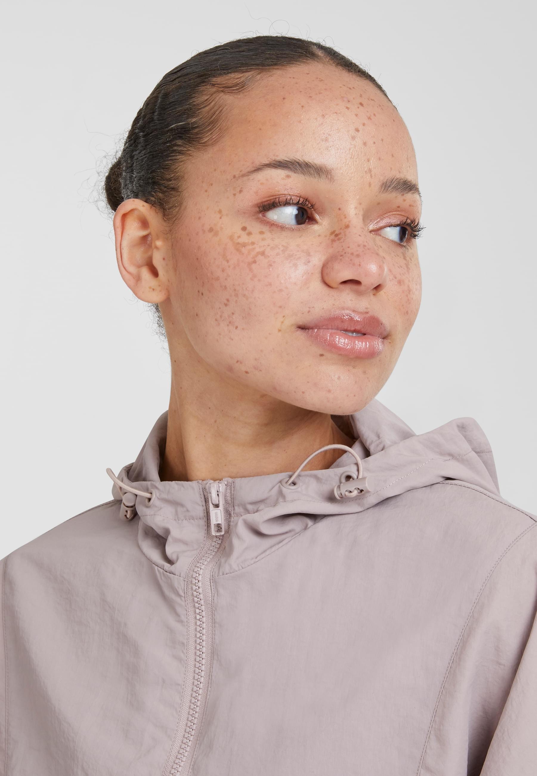 URBAN CLASSICS Allwetterjacke »Urban Classics Damen Ladies Crinkle Batwing Jacket«, (1 St.), mit Kapuze