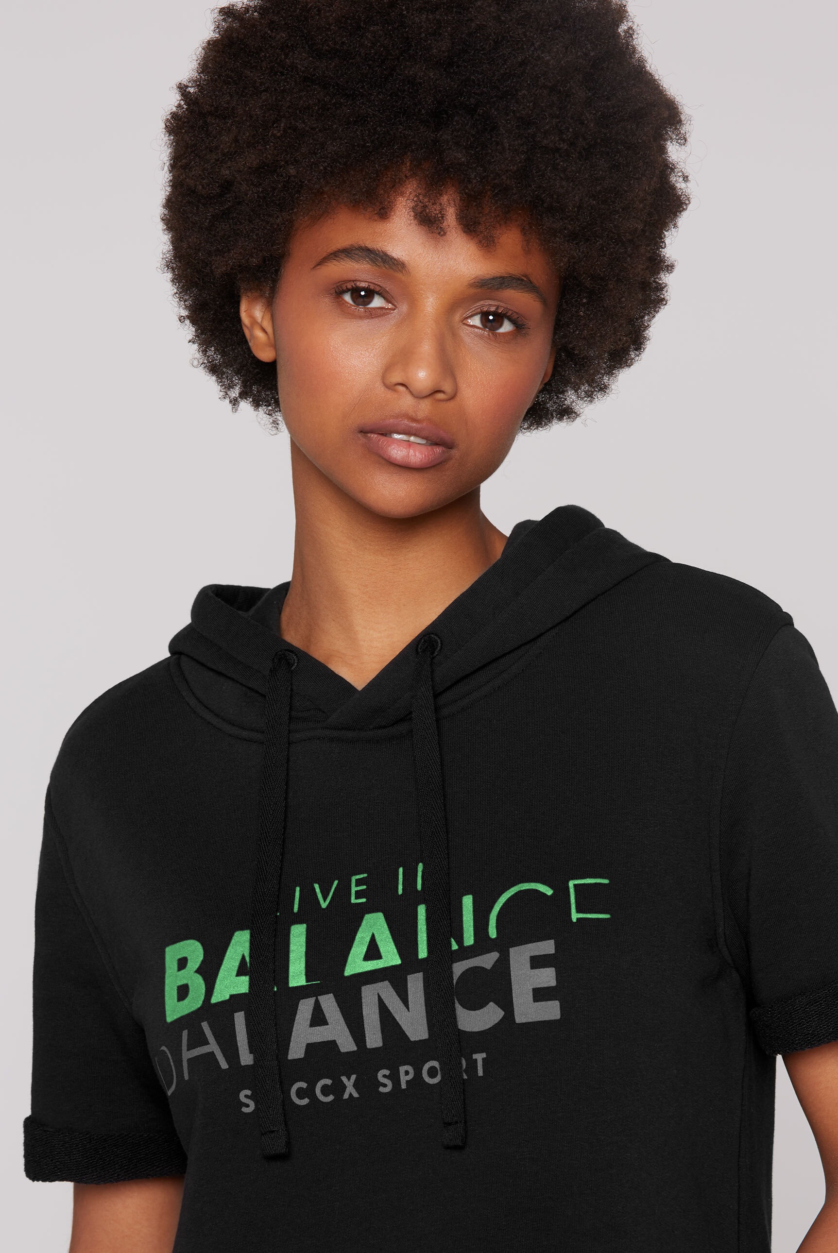 SOCCX Sweatkleid, mit Baumwolle