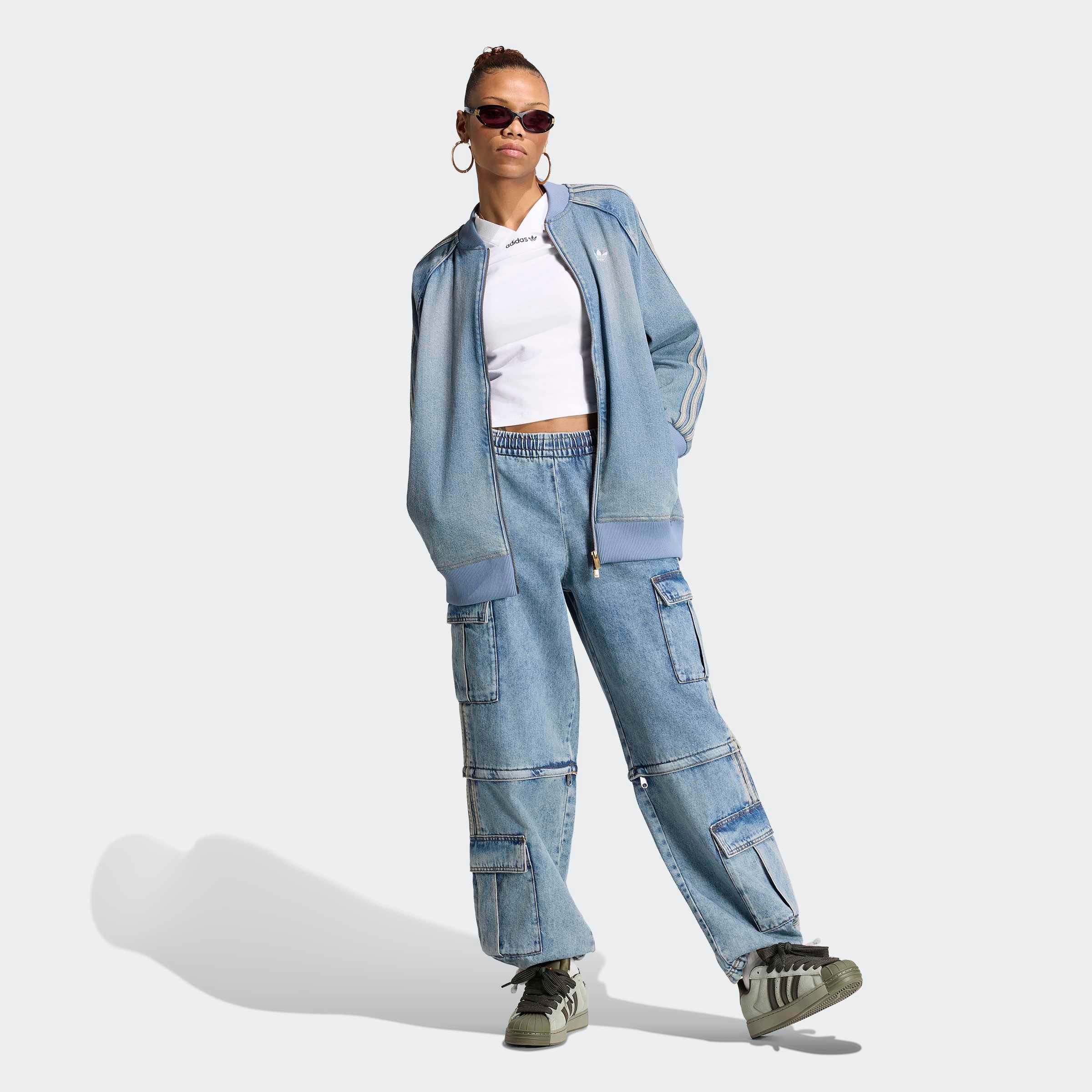 adidas Originals Jeansjacke »SST OVERSIZE DENIM ORIGINALS«