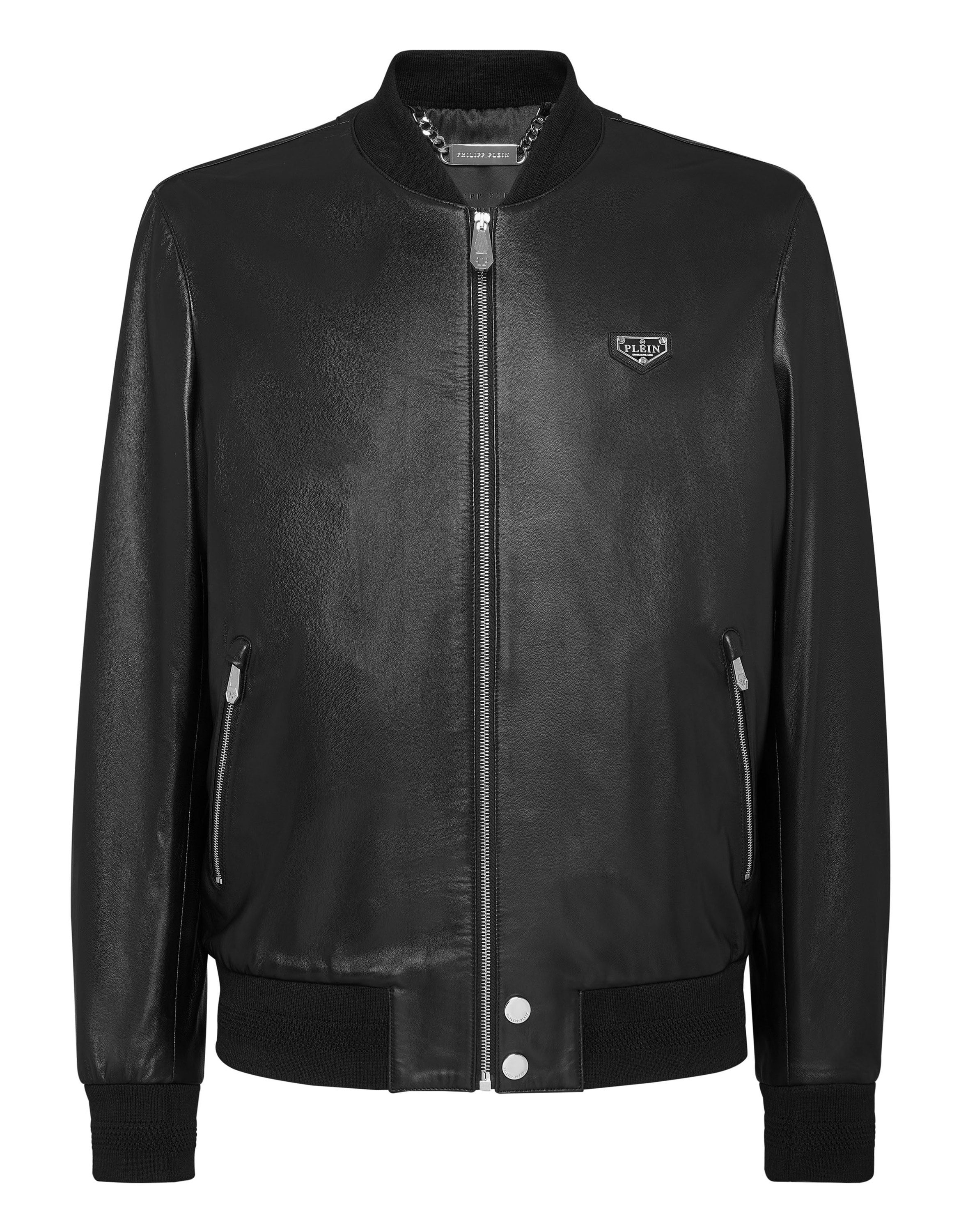 PHILIPP PLEIN Lederjacke "Iconic Plein" günstig online kaufen