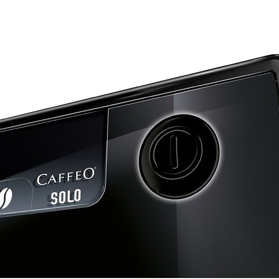 Melitta Kaffeevollautomat »Solo® E950-201, schwarz«, Perfekt für Café crème & Espresso, nur 20cm breit